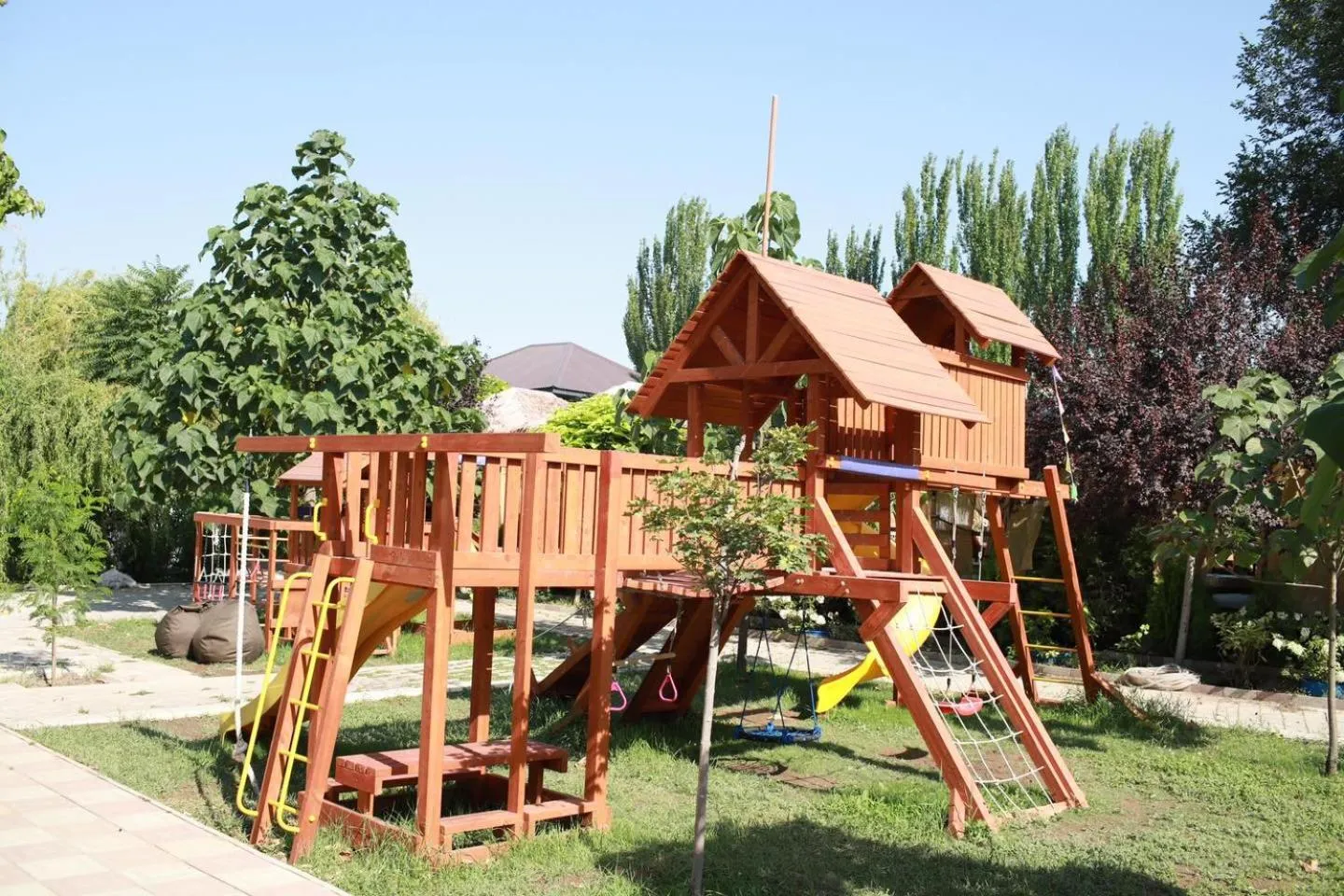 Children play ground in Cross Resort Hotel