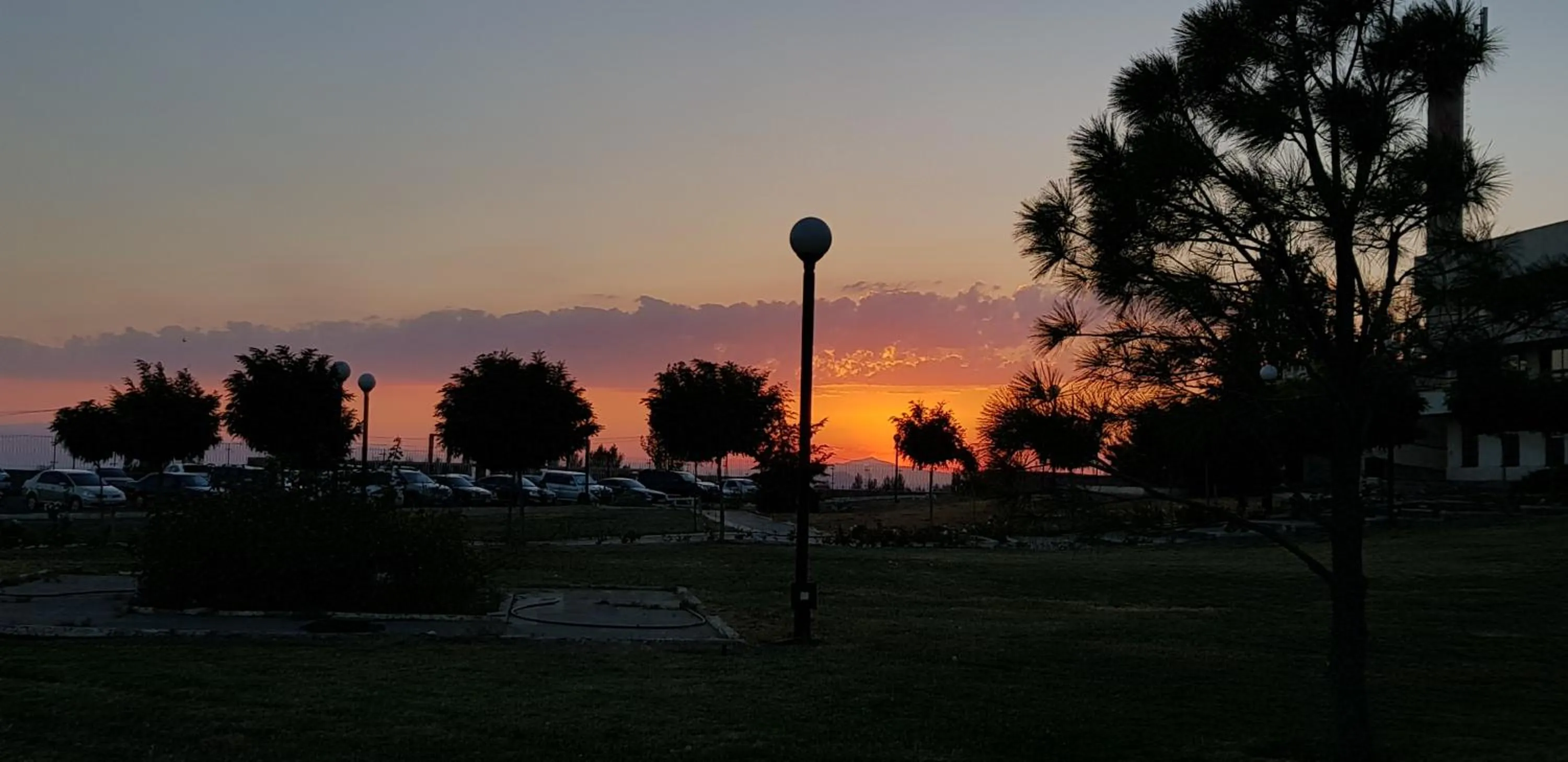 Sunset in Cross Resort Hotel