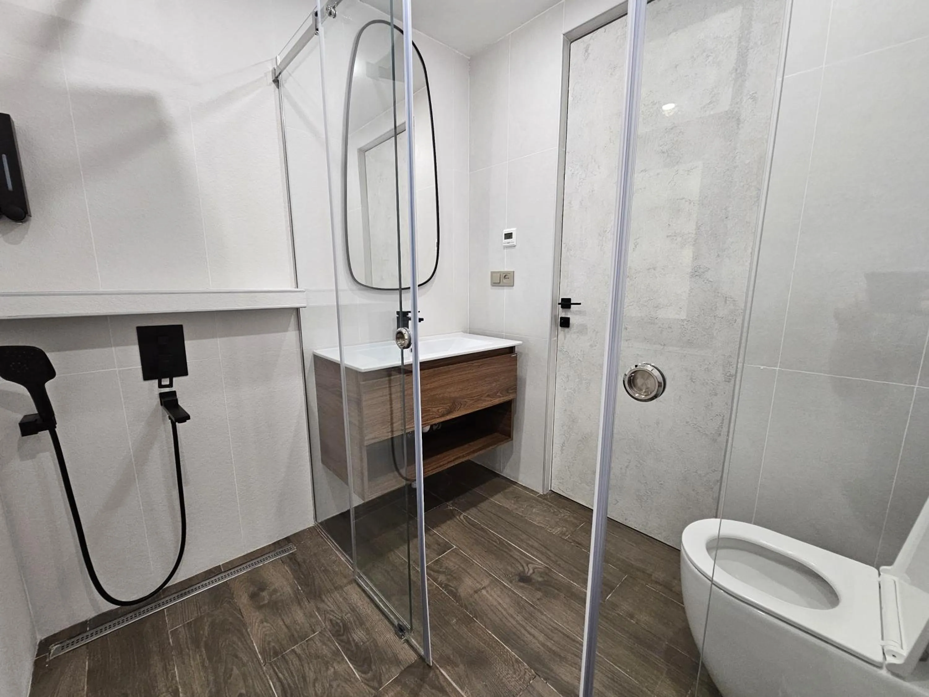 Shower in Cross Resort Hotel