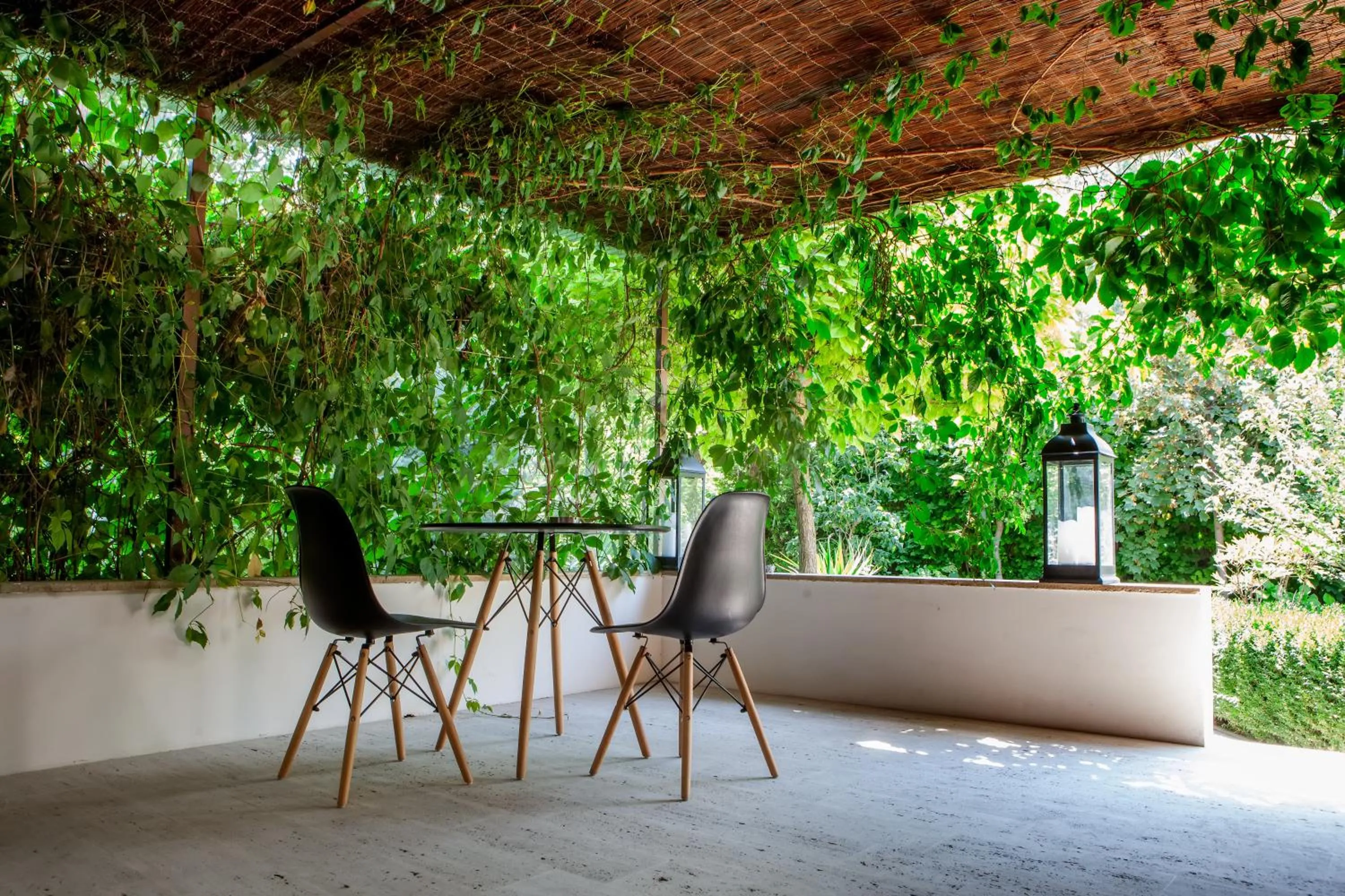 Patio in Cross Resort Hotel