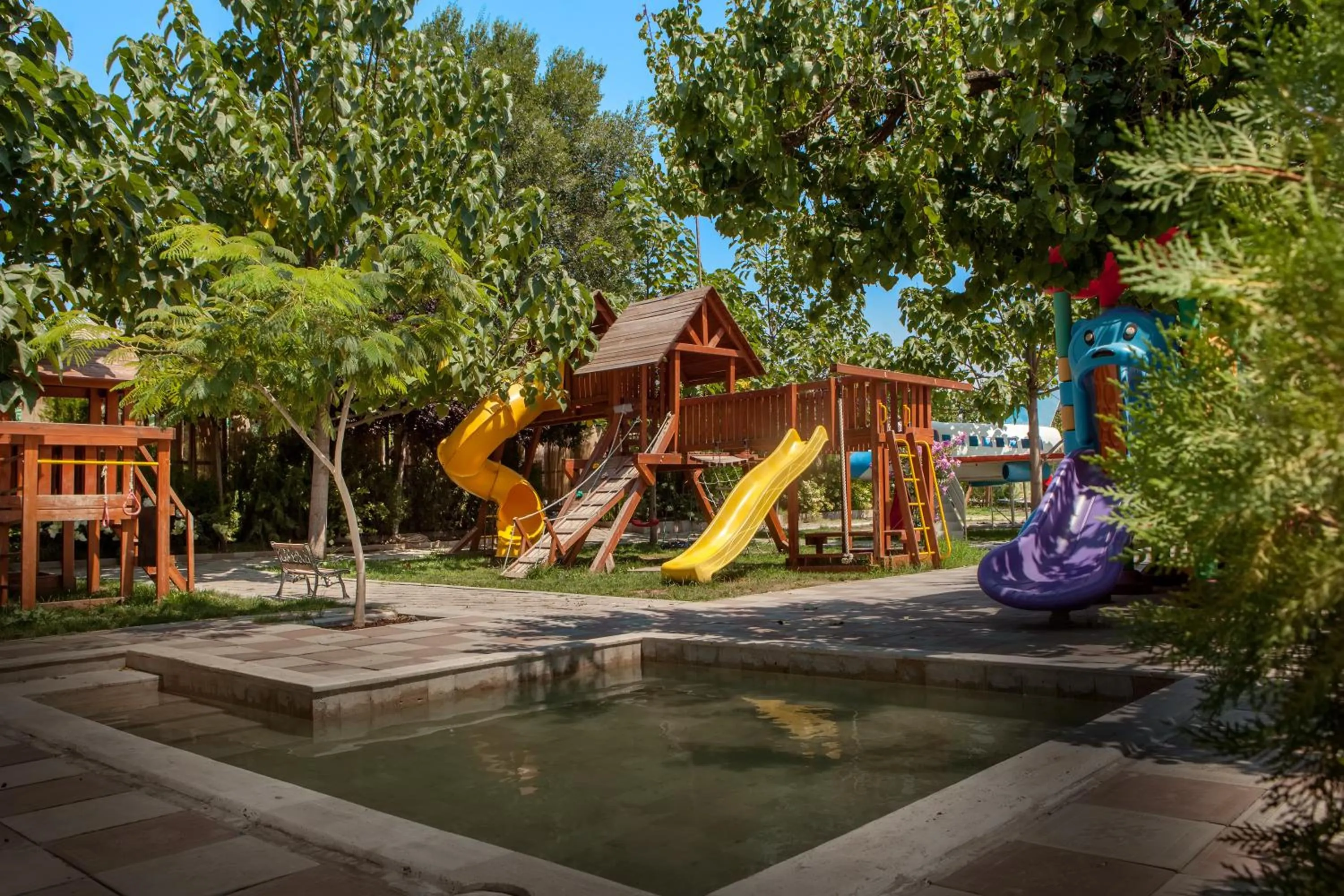 Children play ground in Cross Resort Hotel