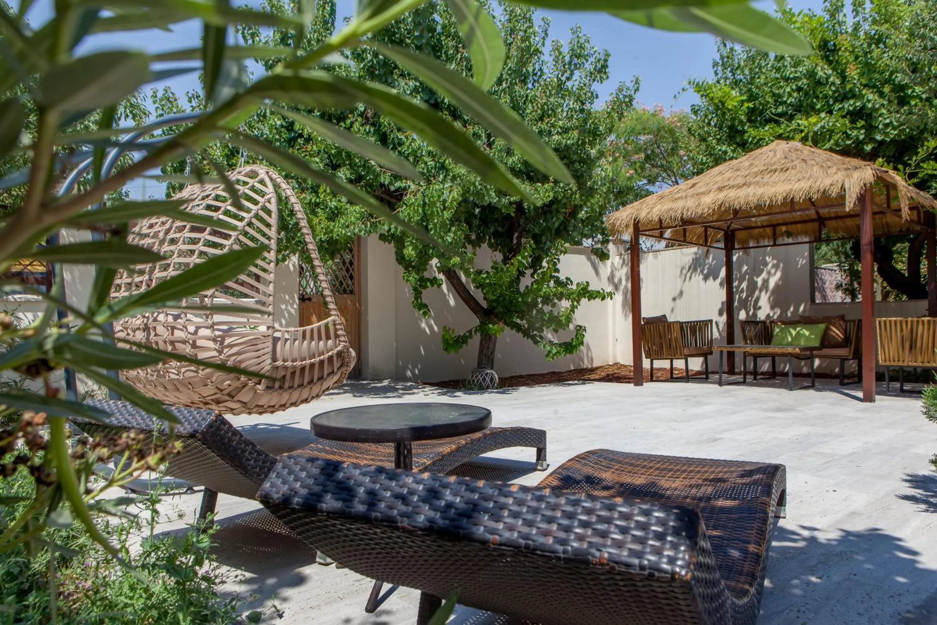 Patio in Cross Resort Hotel