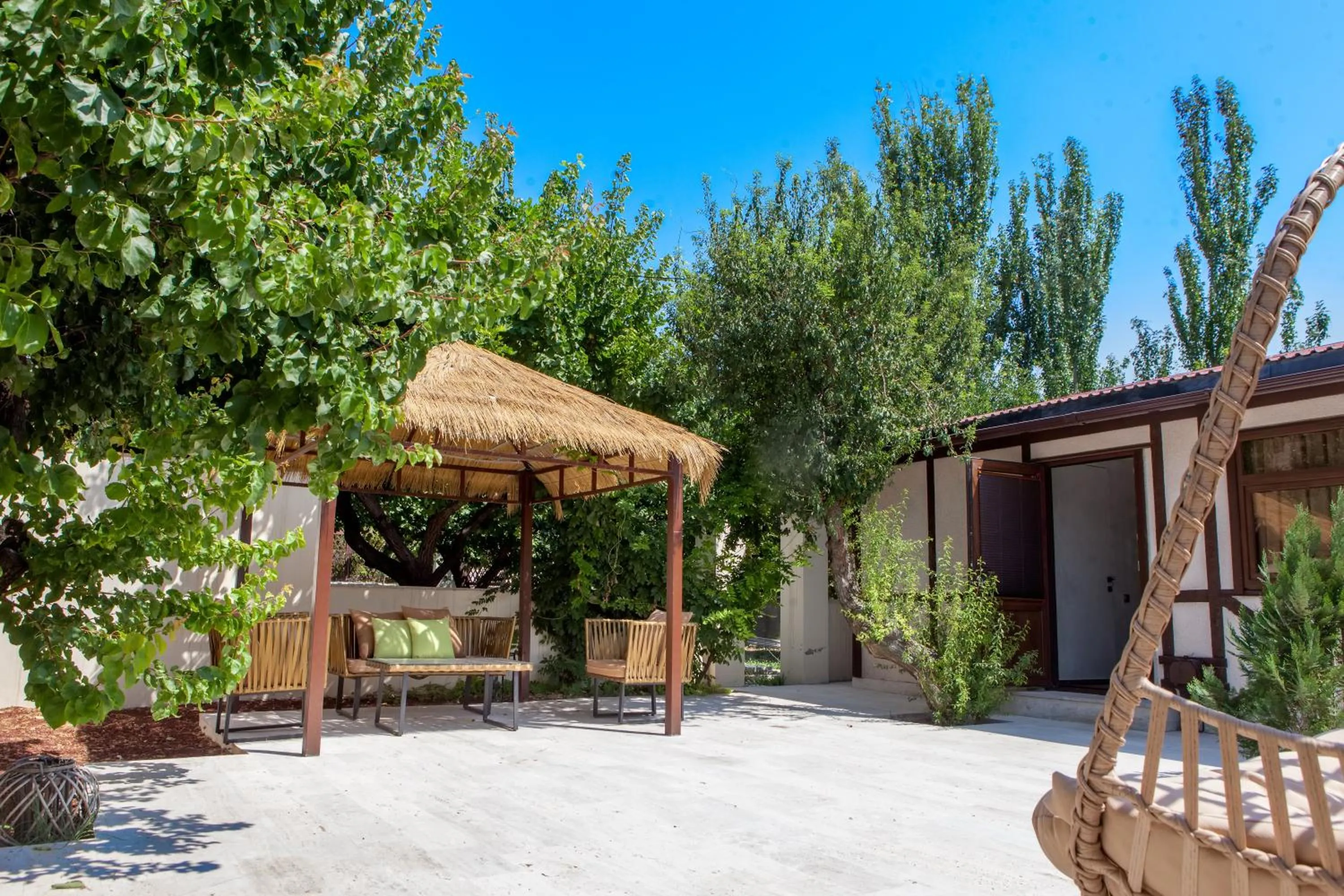 Garden view in Cross Resort Hotel