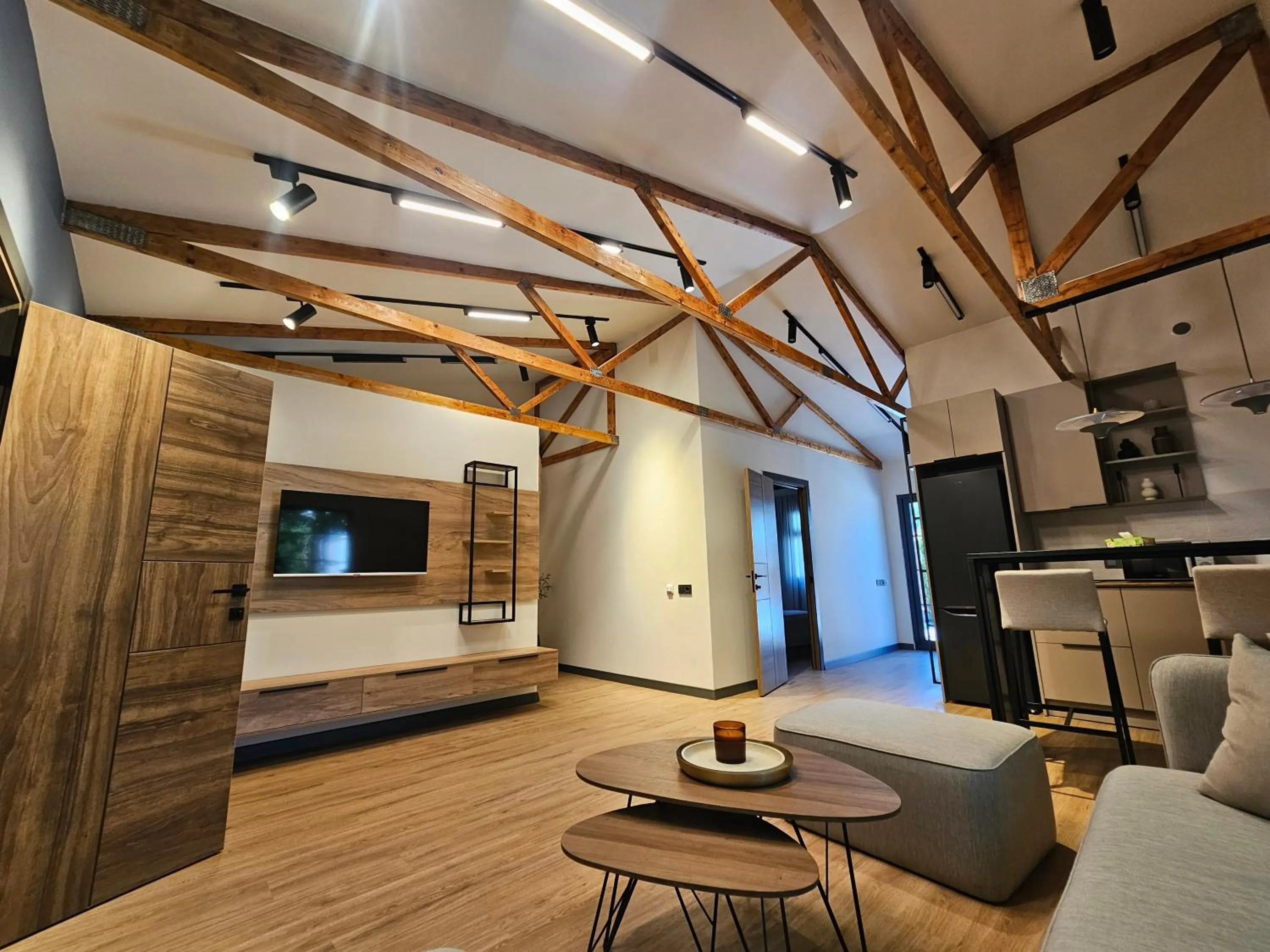 Living room in Cross Resort Hotel