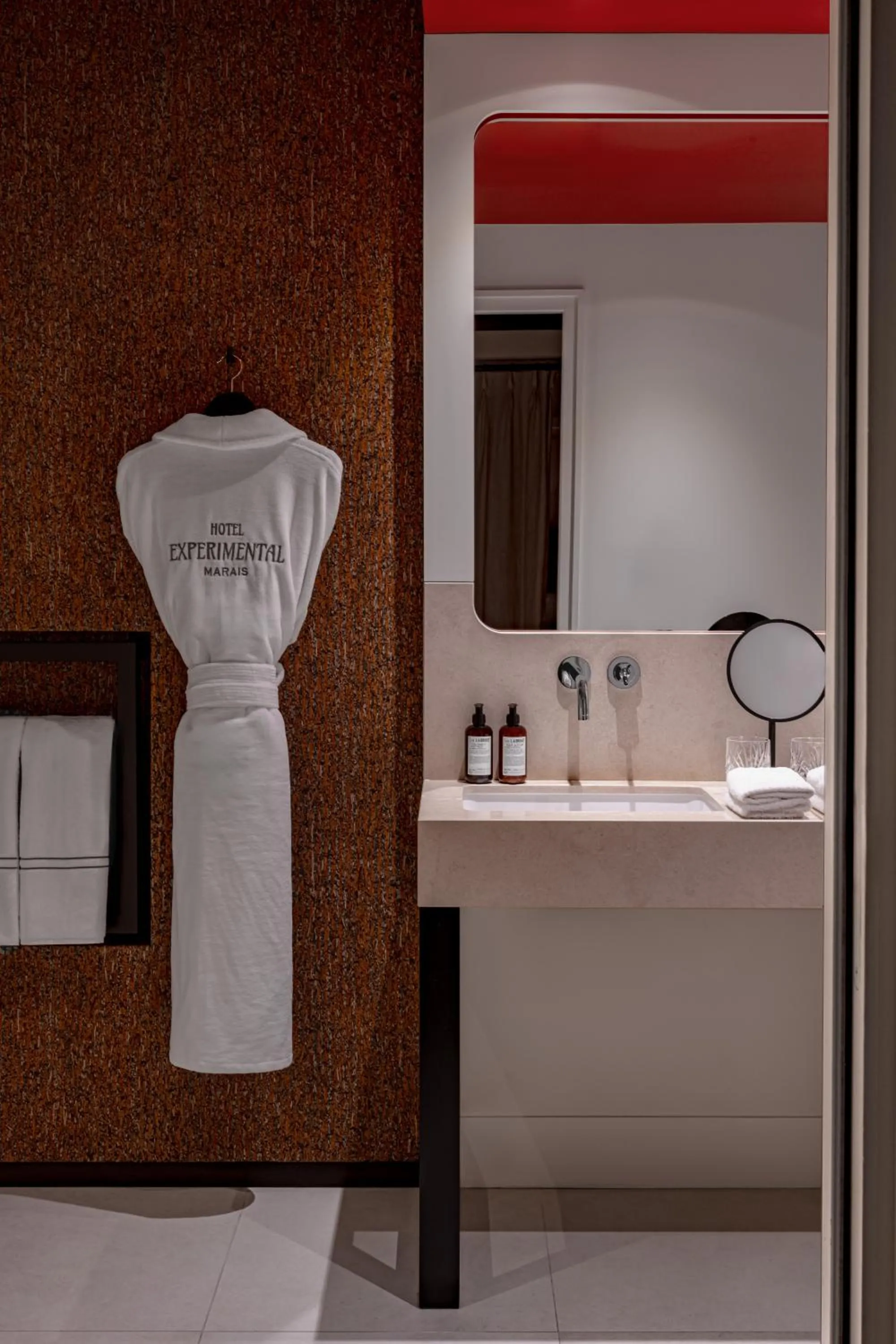 Bathroom in Experimental Marais