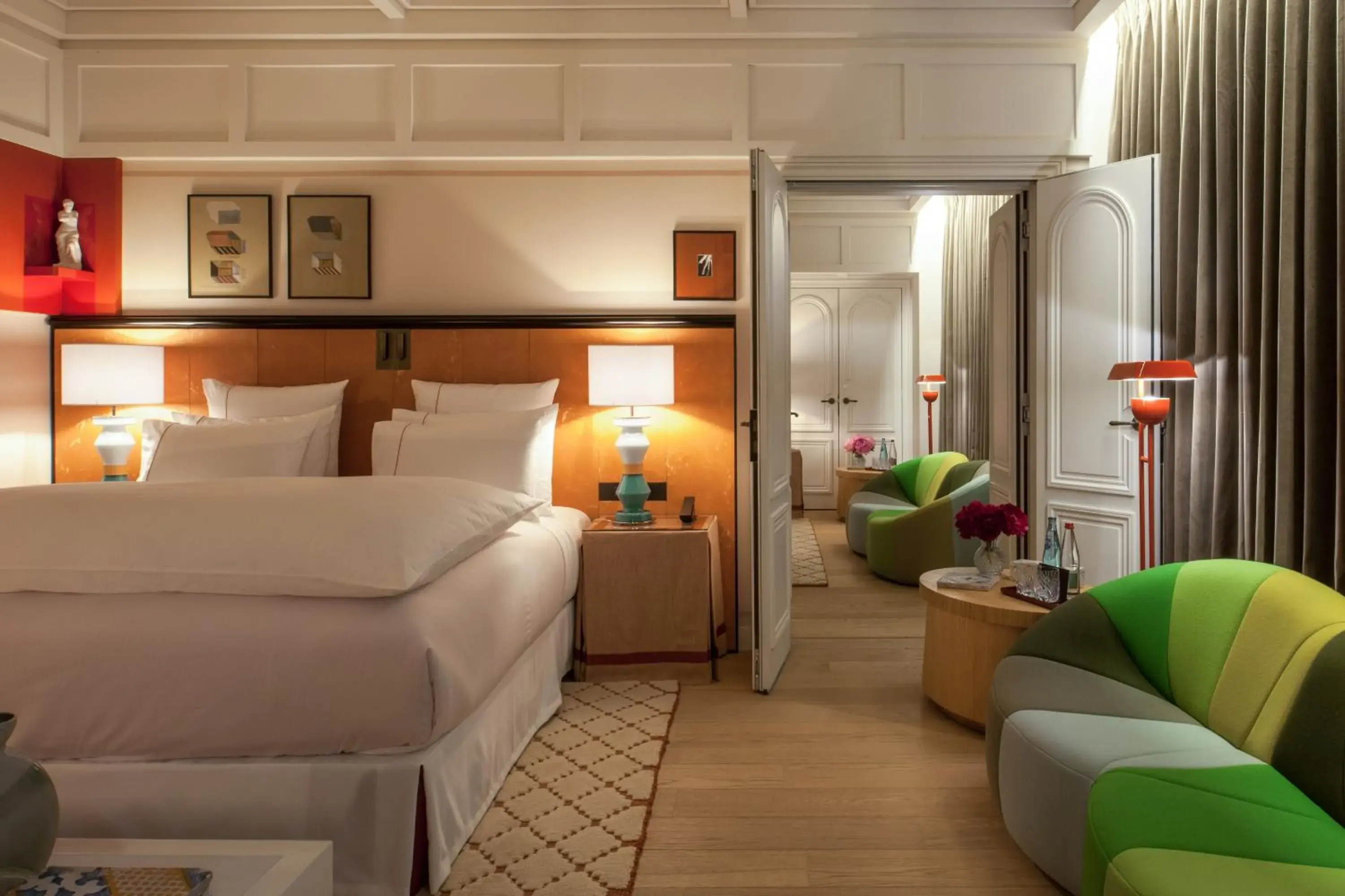 Connecting Deluxe Rooms in Experimental Marais Connecting Deluxe Rooms in Experimental Marais