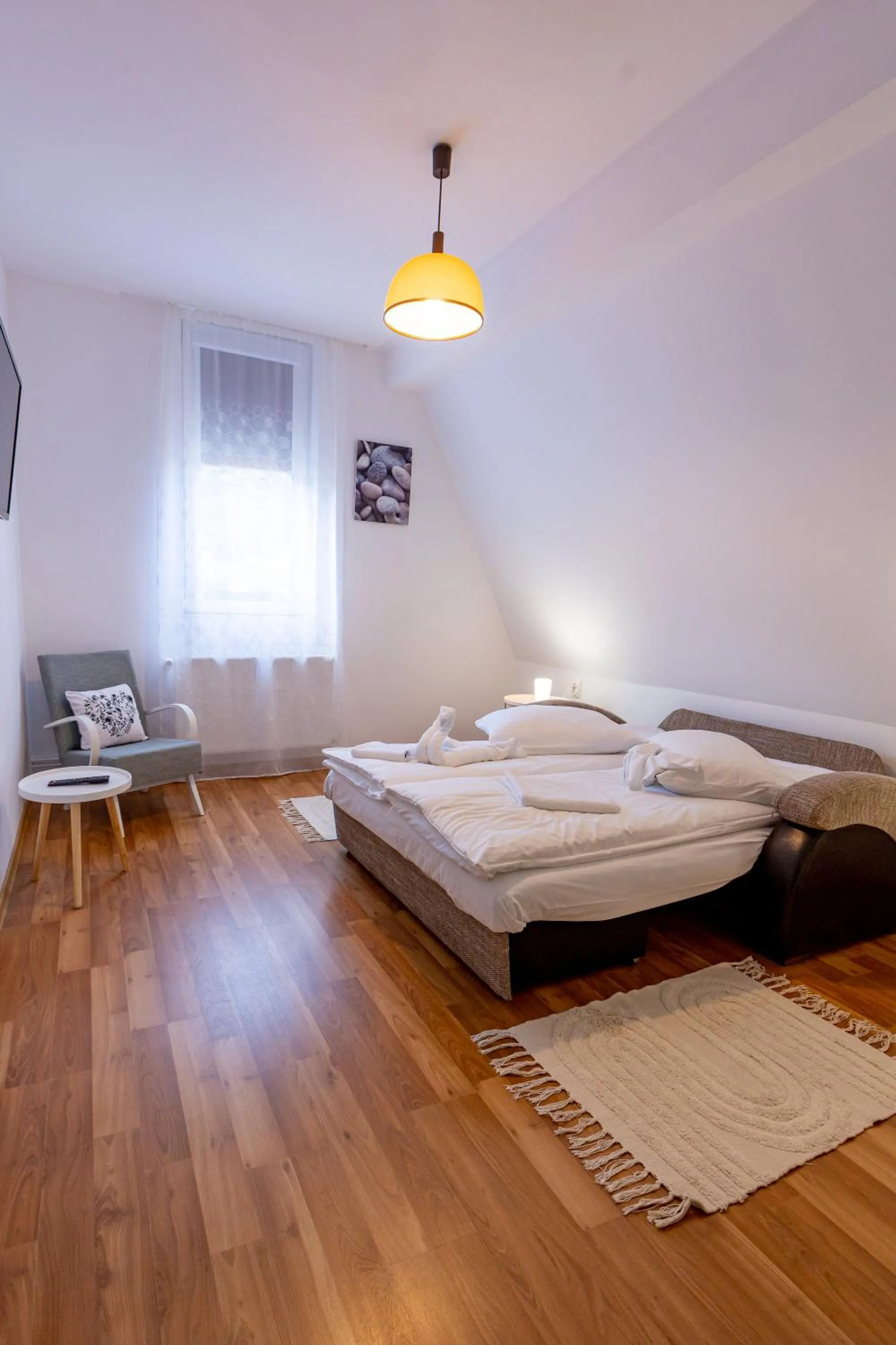 Photo of the whole room, Bed in Pensiunea Joker