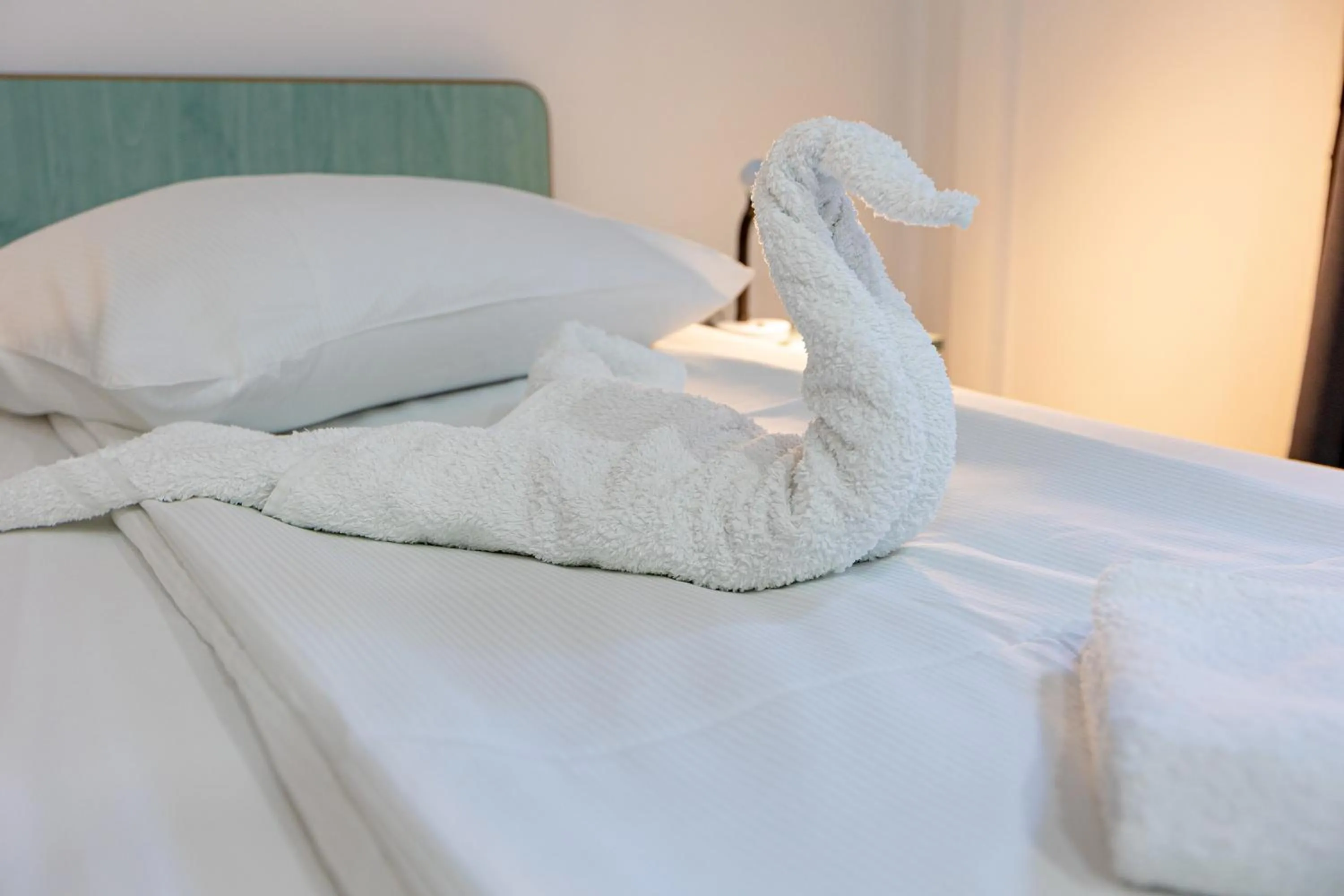 Bed in Pensiunea Joker