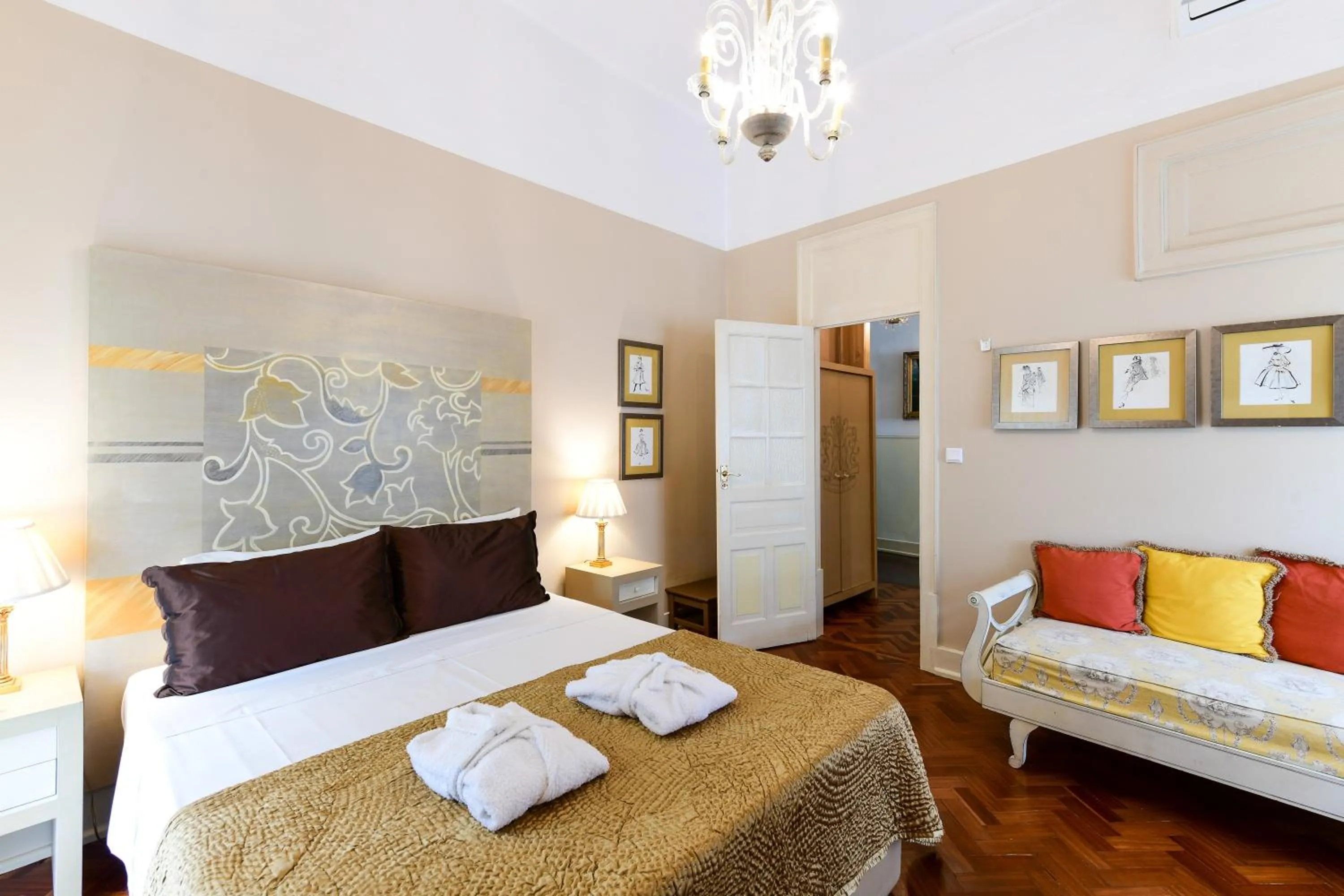 Bedroom, Bed in Casa de Sao Mamede Hotel