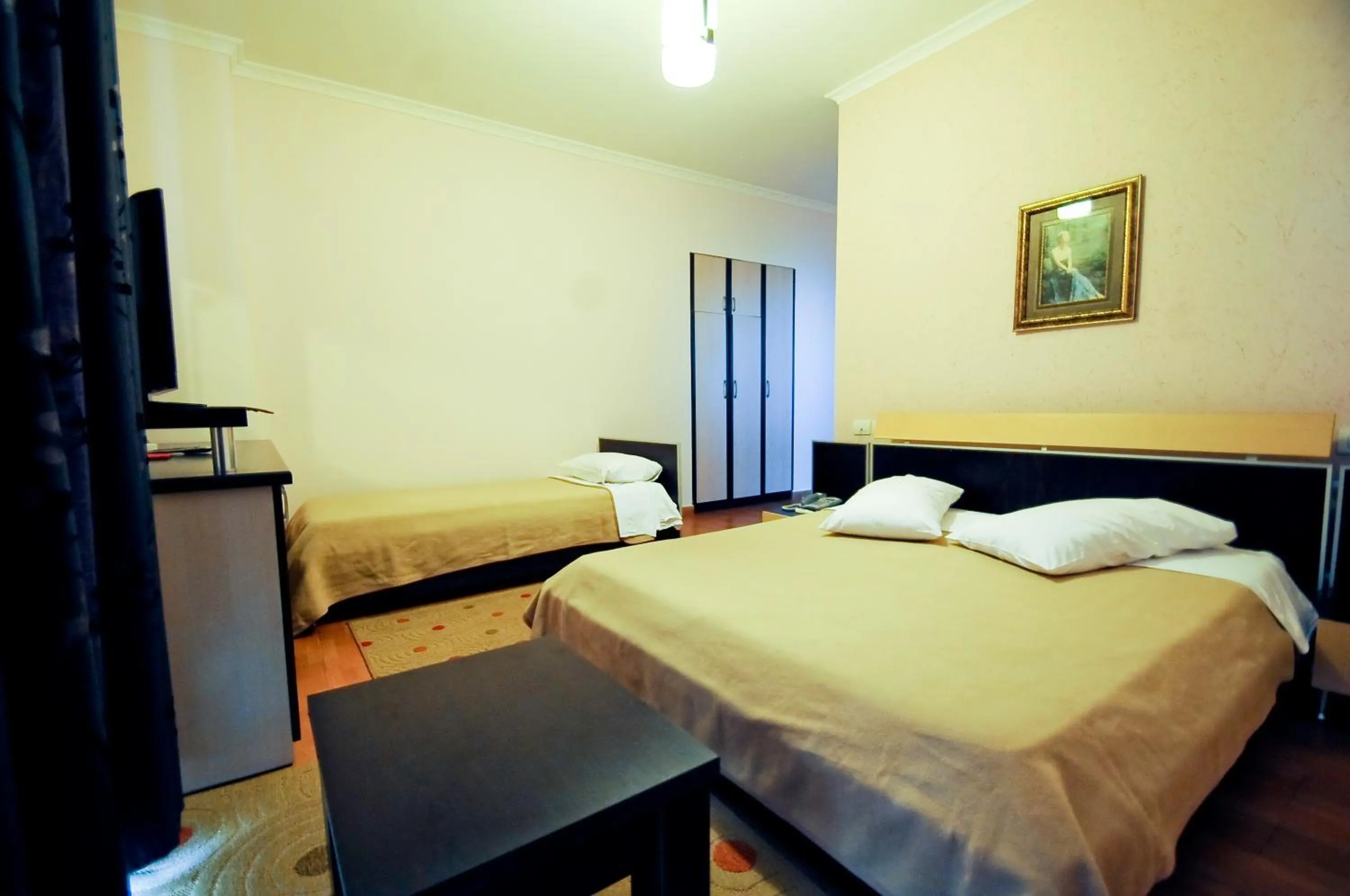 Photo of the whole room, Bed in Hotel Lubjana