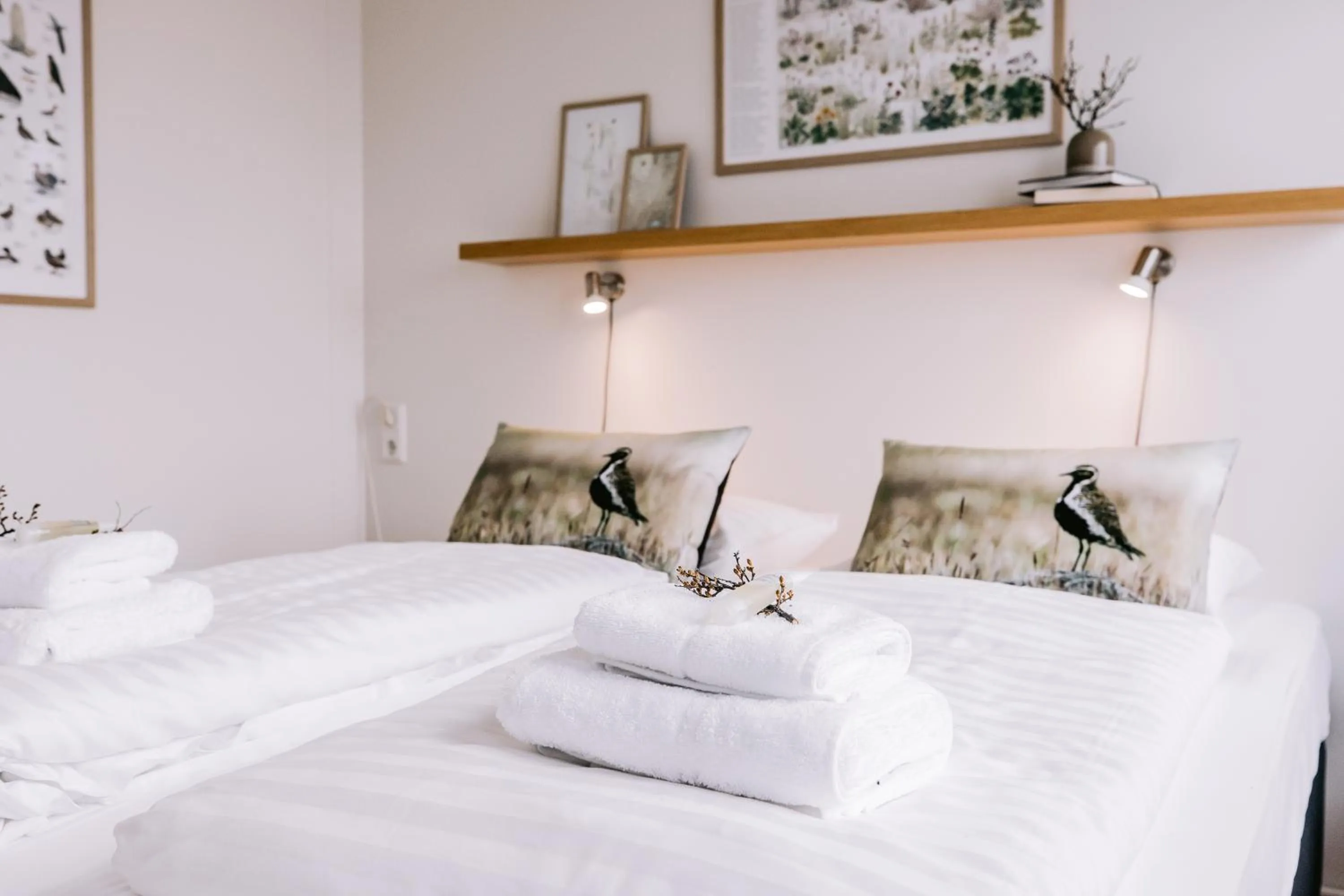 Bedroom, Bed in Hlid Bed and Breakfast