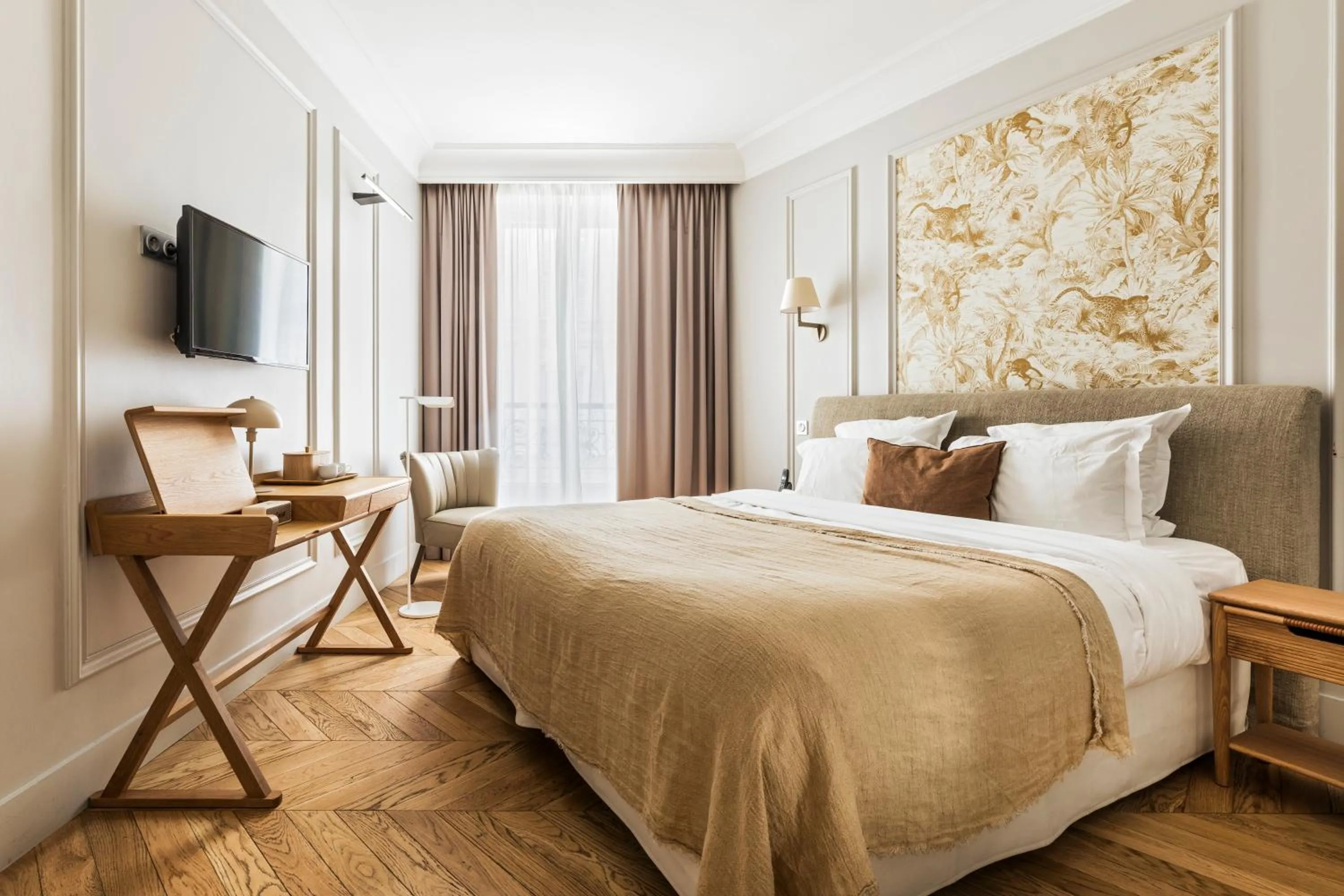 Bed in Hôtel Maison Pigalle