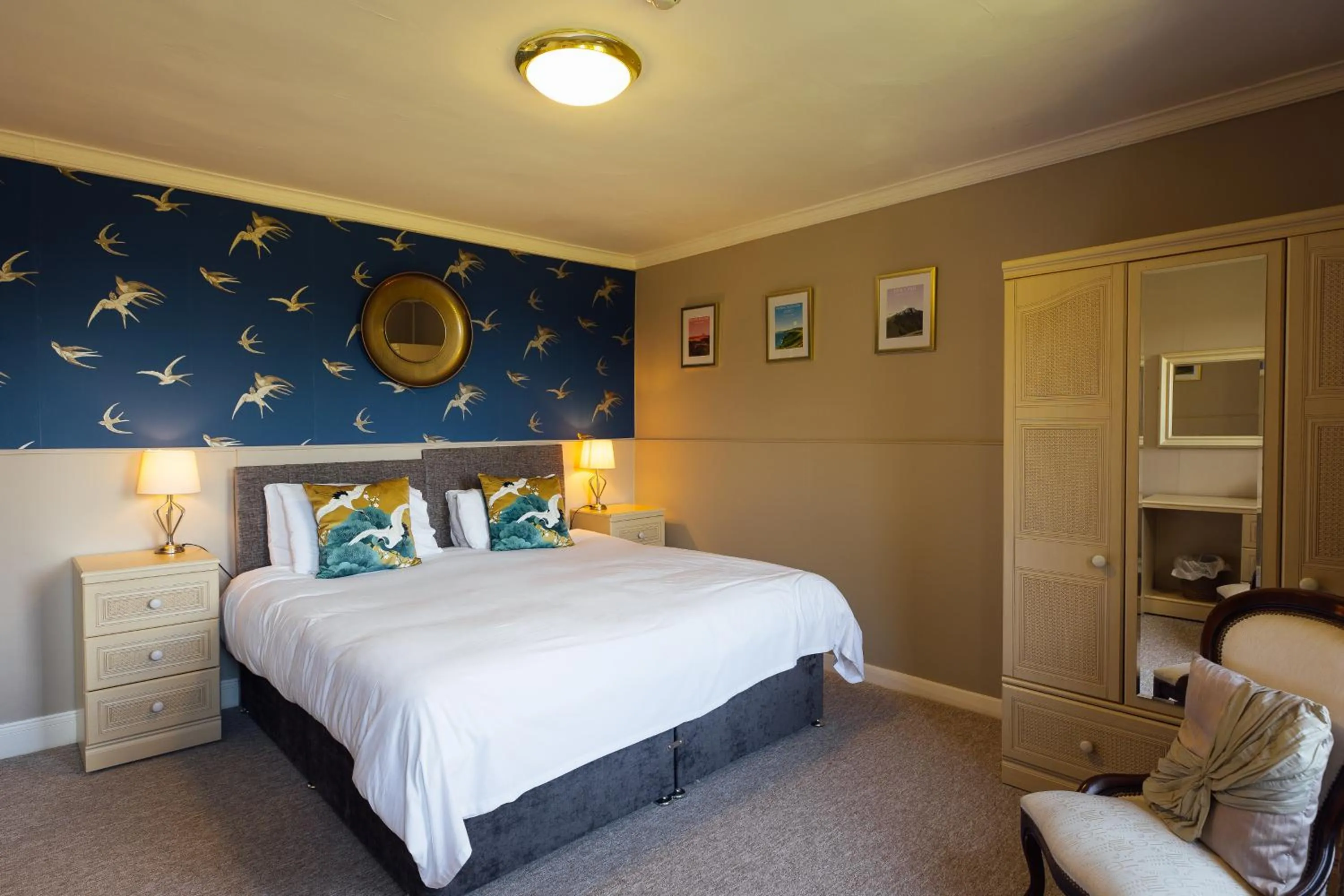 Bed in Castlemead Country House By The Sea