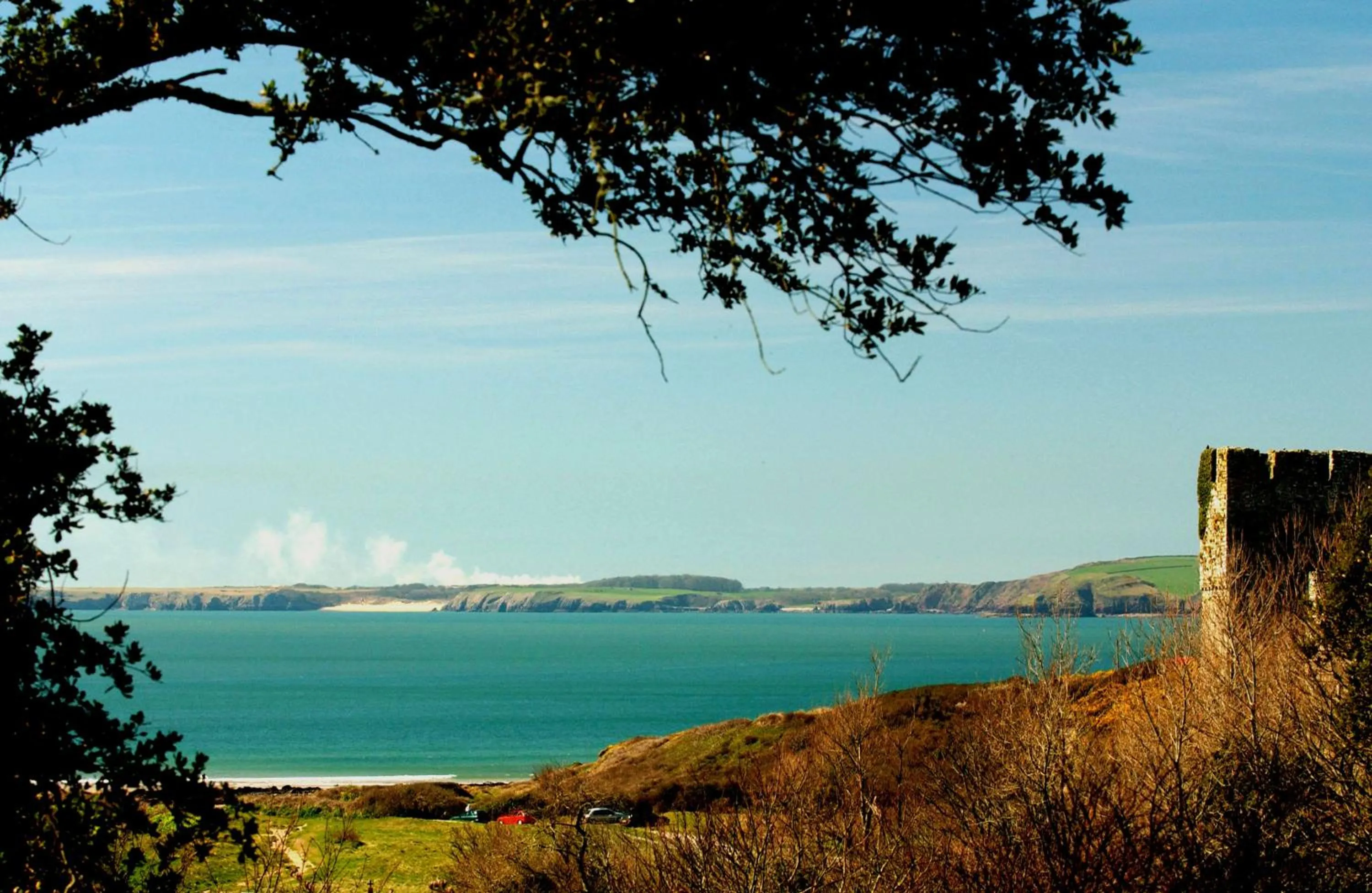 Sea view in Castlemead Country House By The Sea