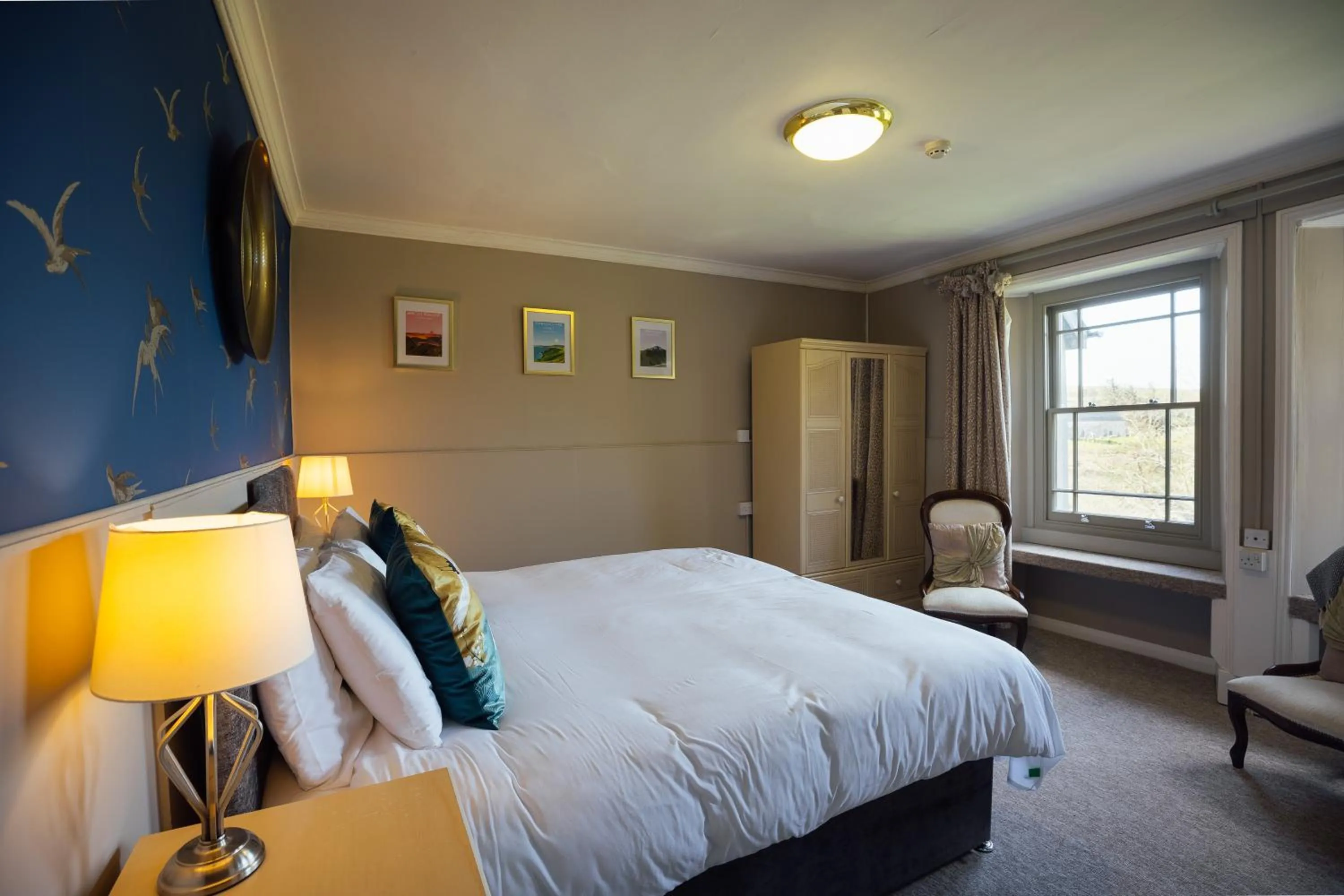 Bed in Castlemead Country House By The Sea