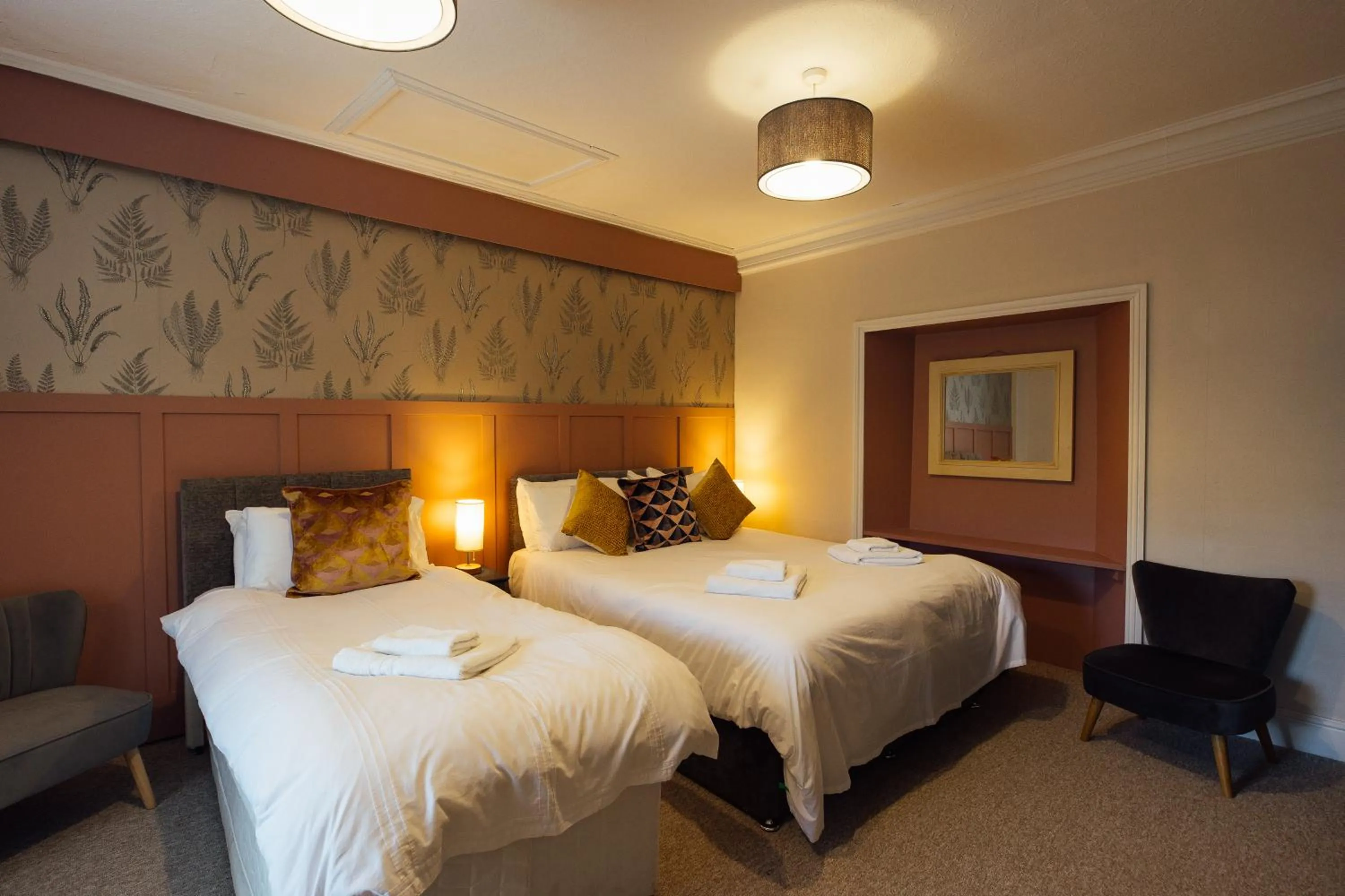 Bed in Castlemead Country House By The Sea