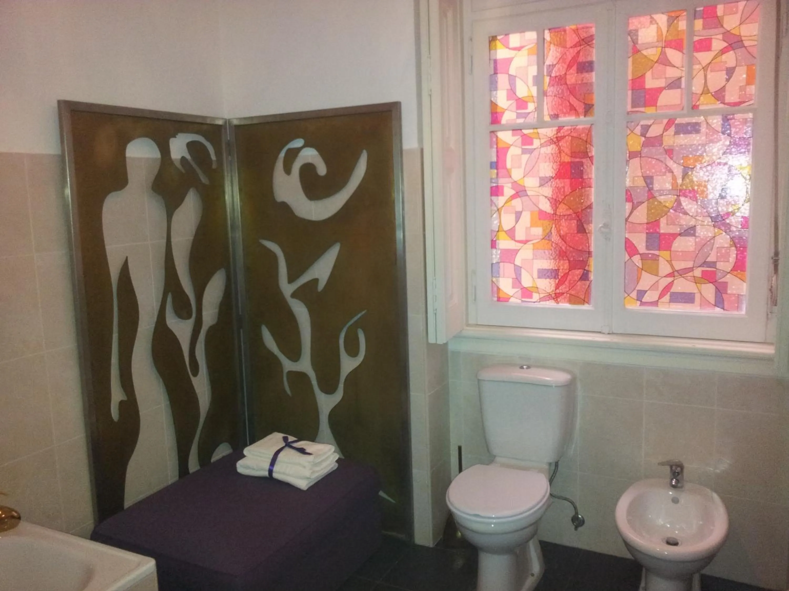 Bathroom in Whatever Art B&B