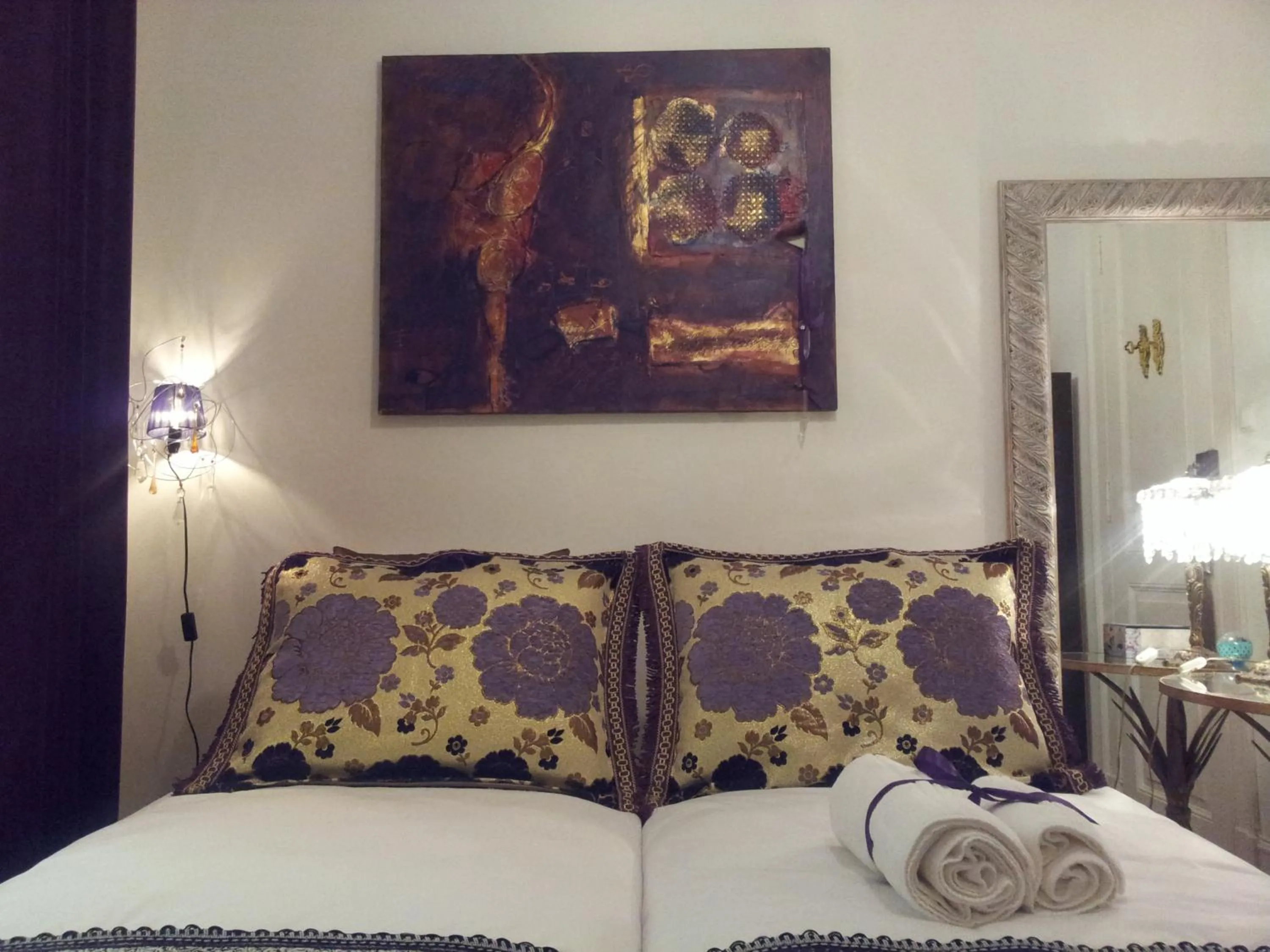 Bedroom, Bed in Whatever Art B&B