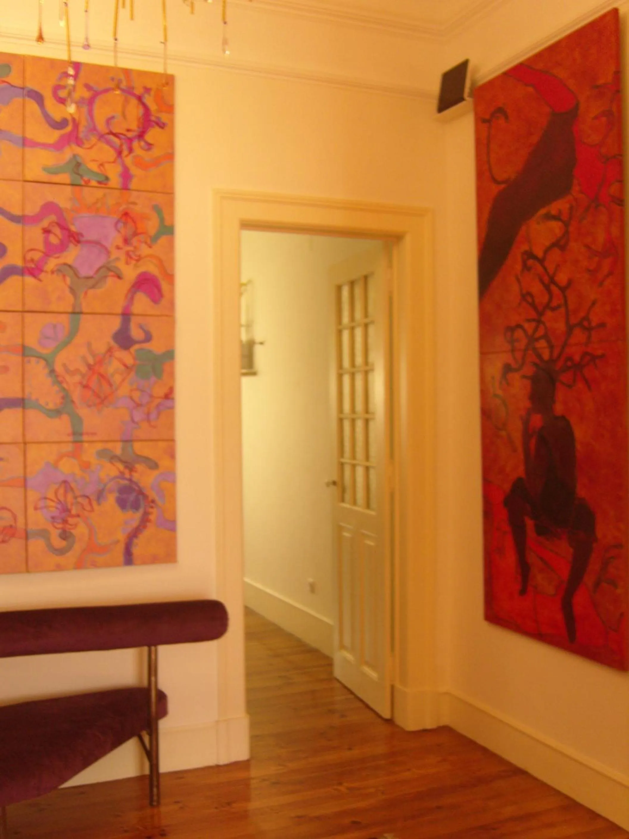 Lobby or reception in Whatever Art B&B