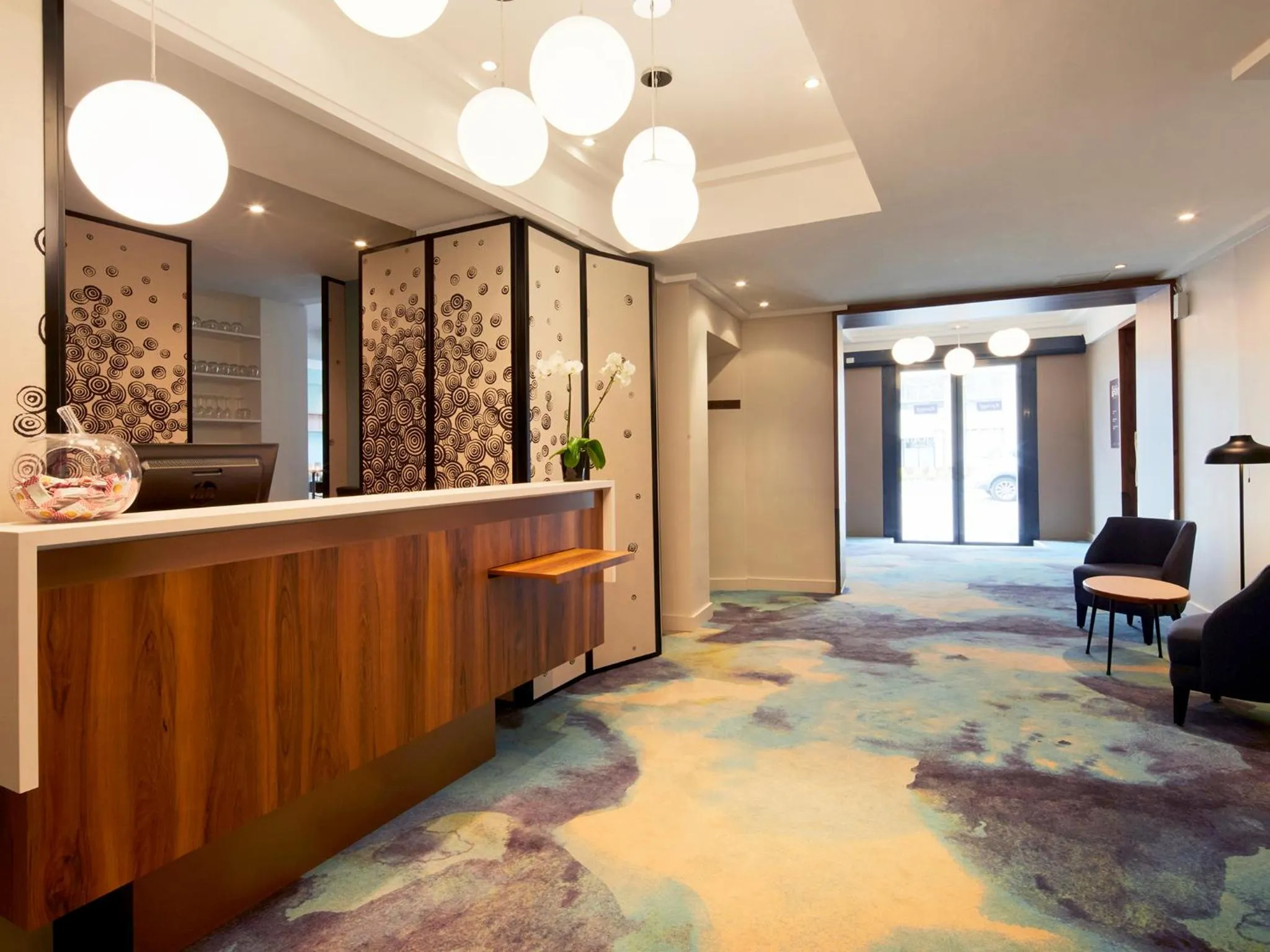 Lobby or reception, Lobby/Reception in Hotel Kyriad and Spa Reims centre