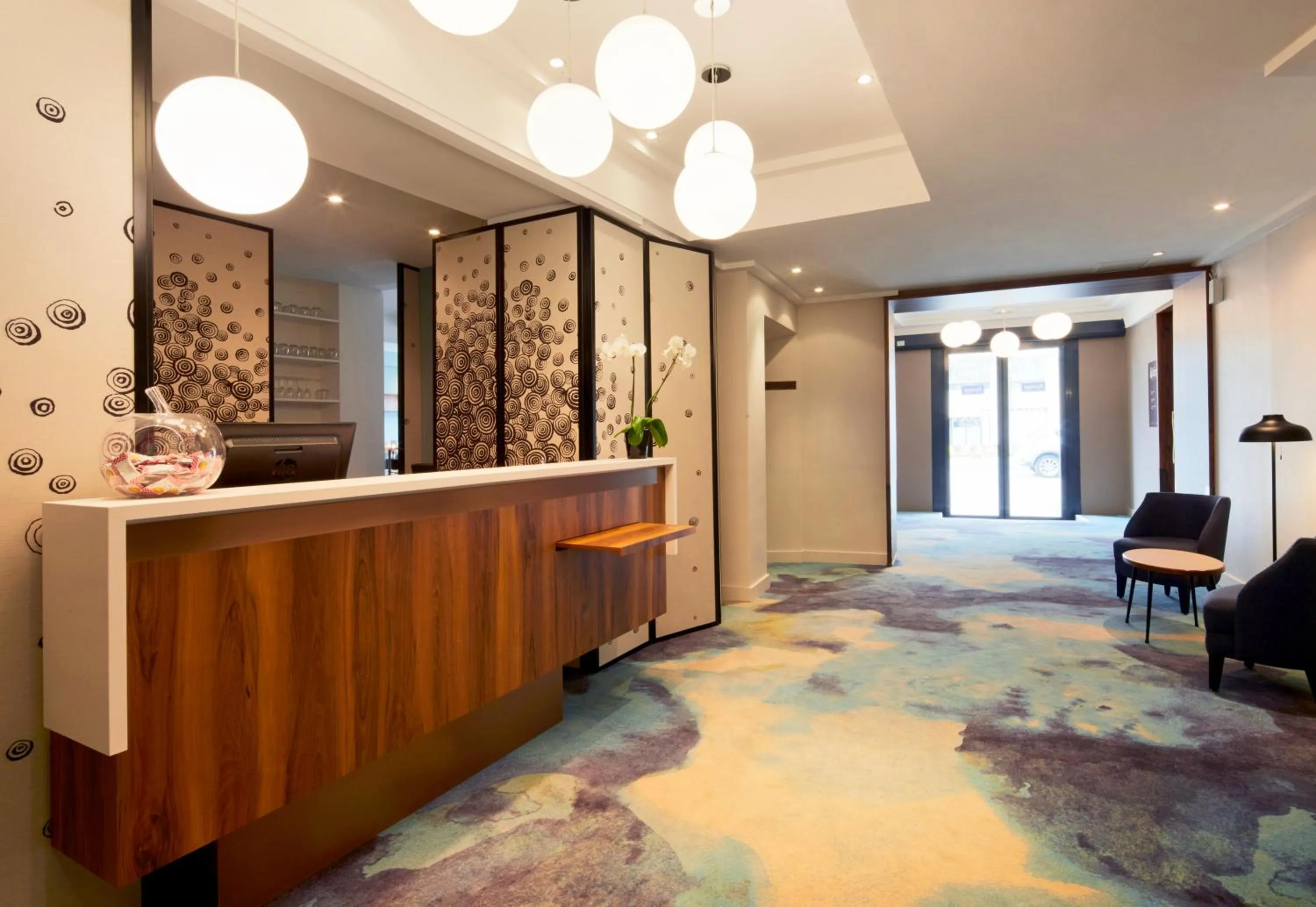 Lobby or reception, Lobby/Reception in Hotel Kyriad and Spa Reims centre