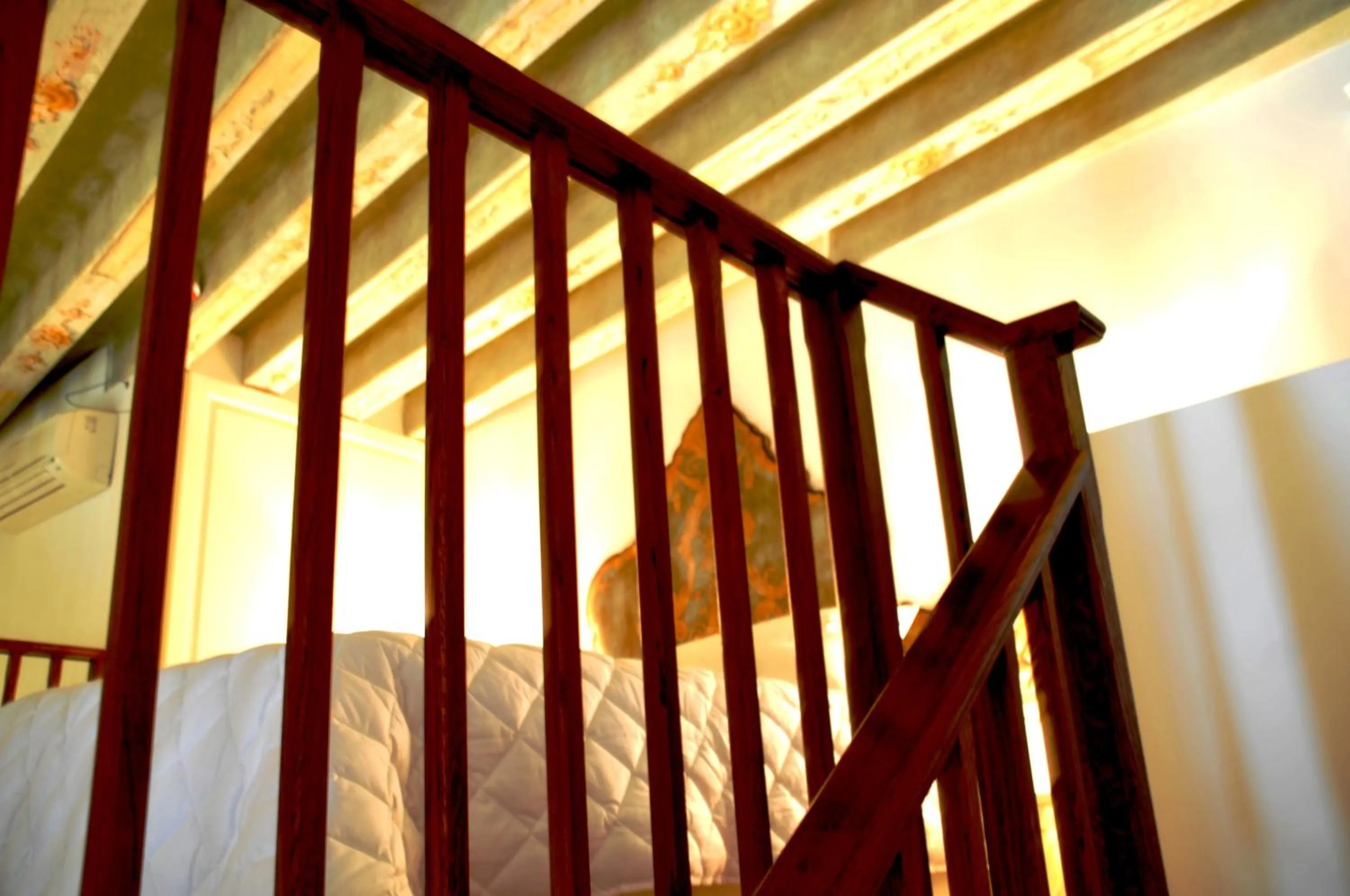 Decorative detail, Bed in Ca' Mariele