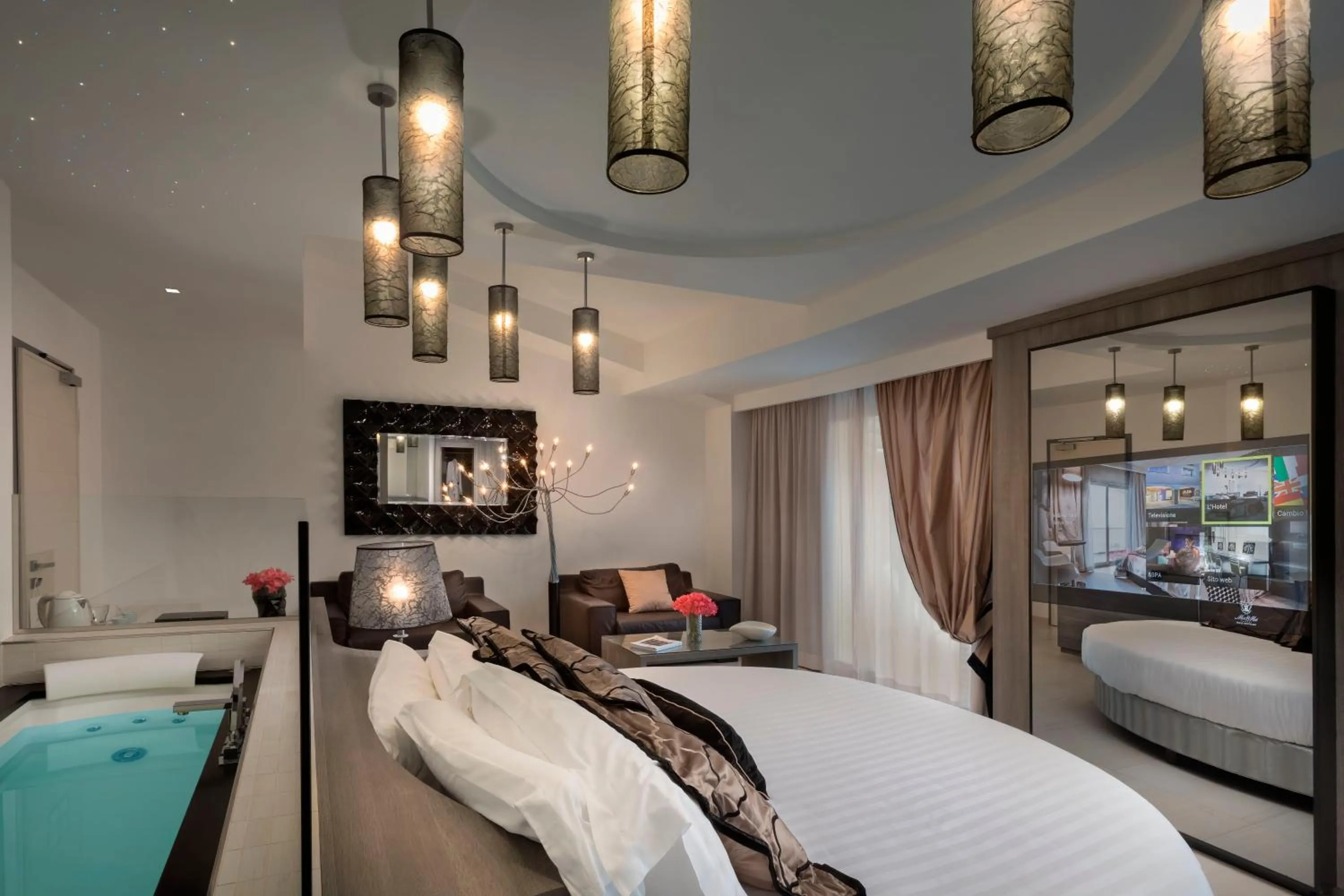 Photo of the whole room, Bed in Grand Hotel Resort&SPA Ma&Ma - Adults Only