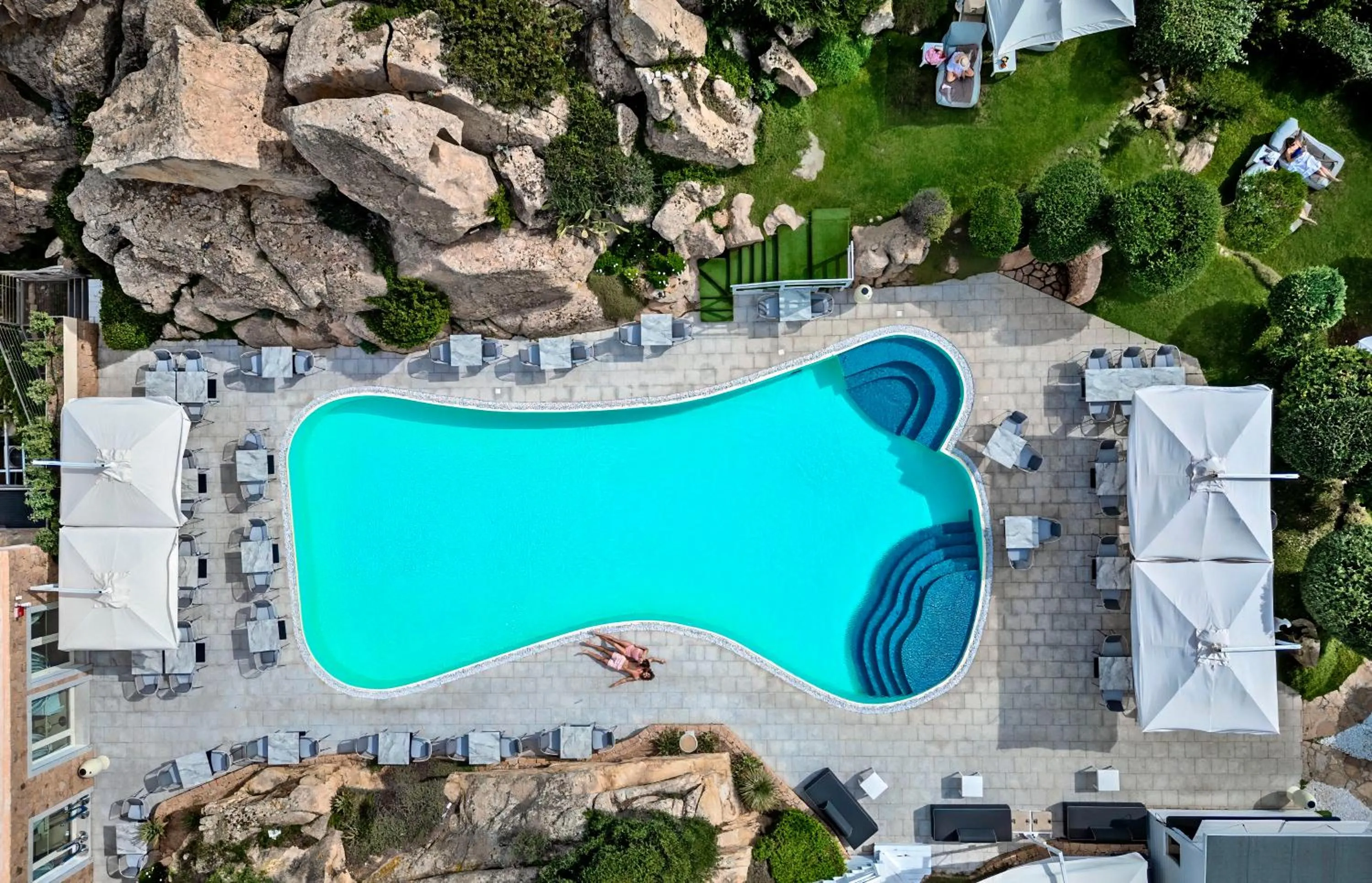 Pool view in Grand Hotel Resort&SPA Ma&Ma - Adults Only