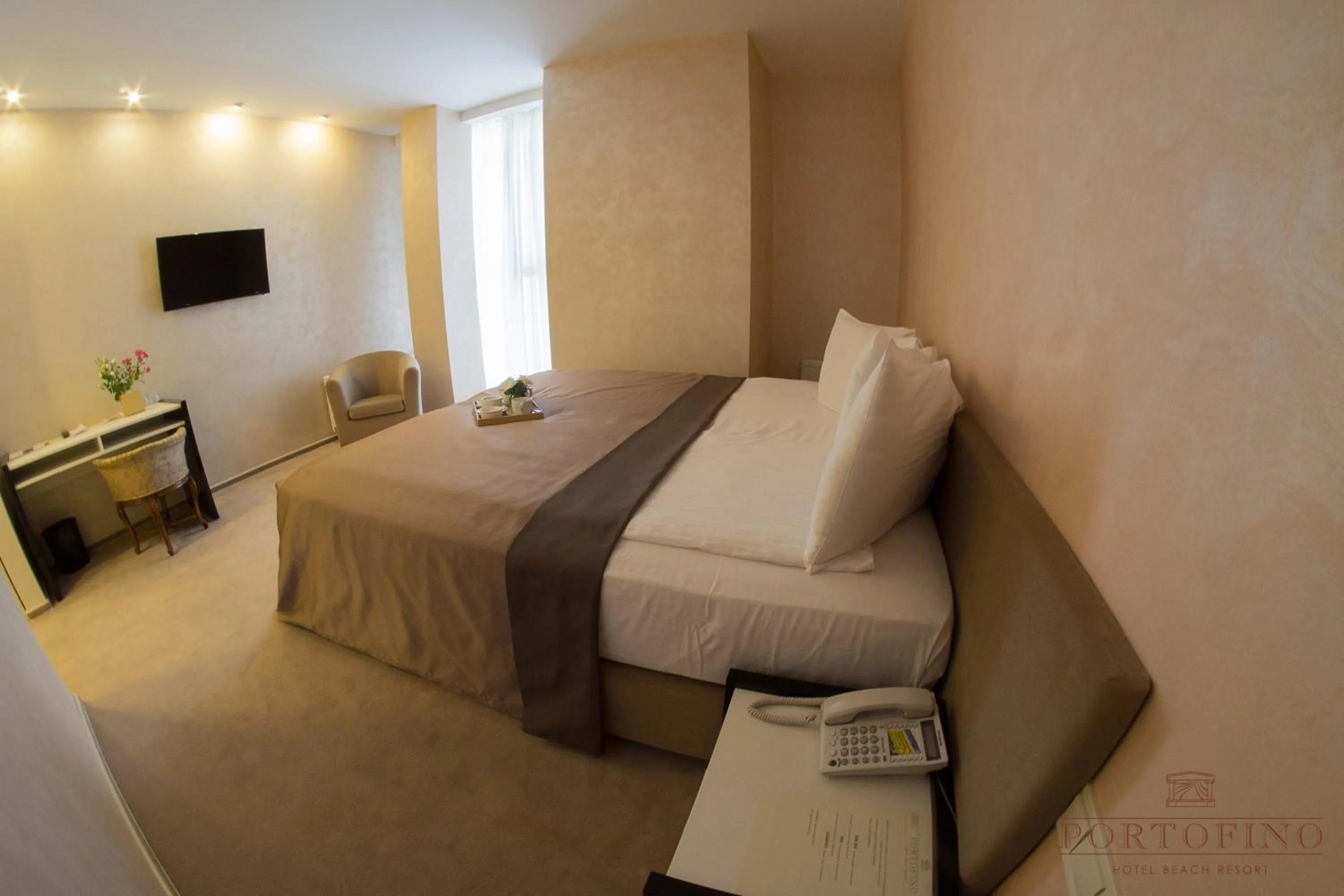 Bed in Boutique Hotel Portofino