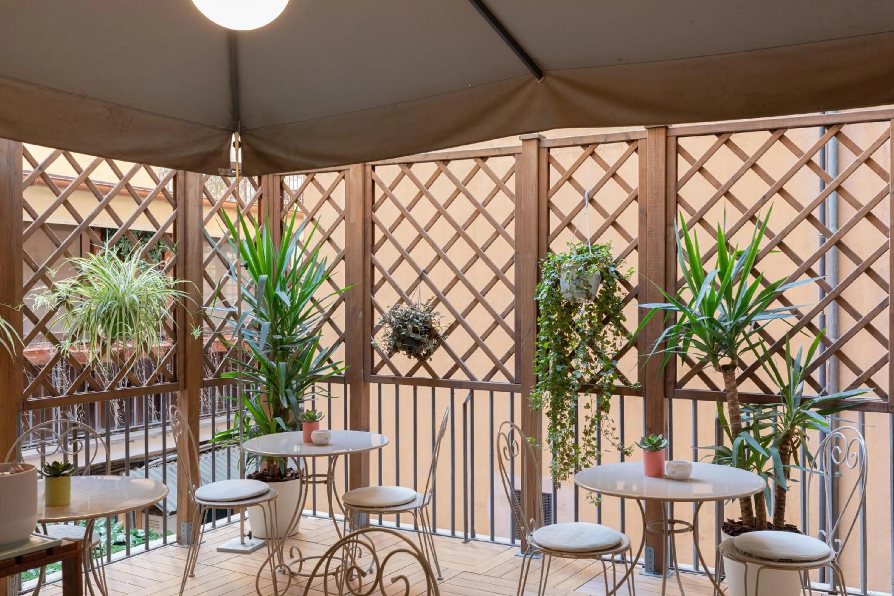 Balcony/Terrace in Relais Roma Centro