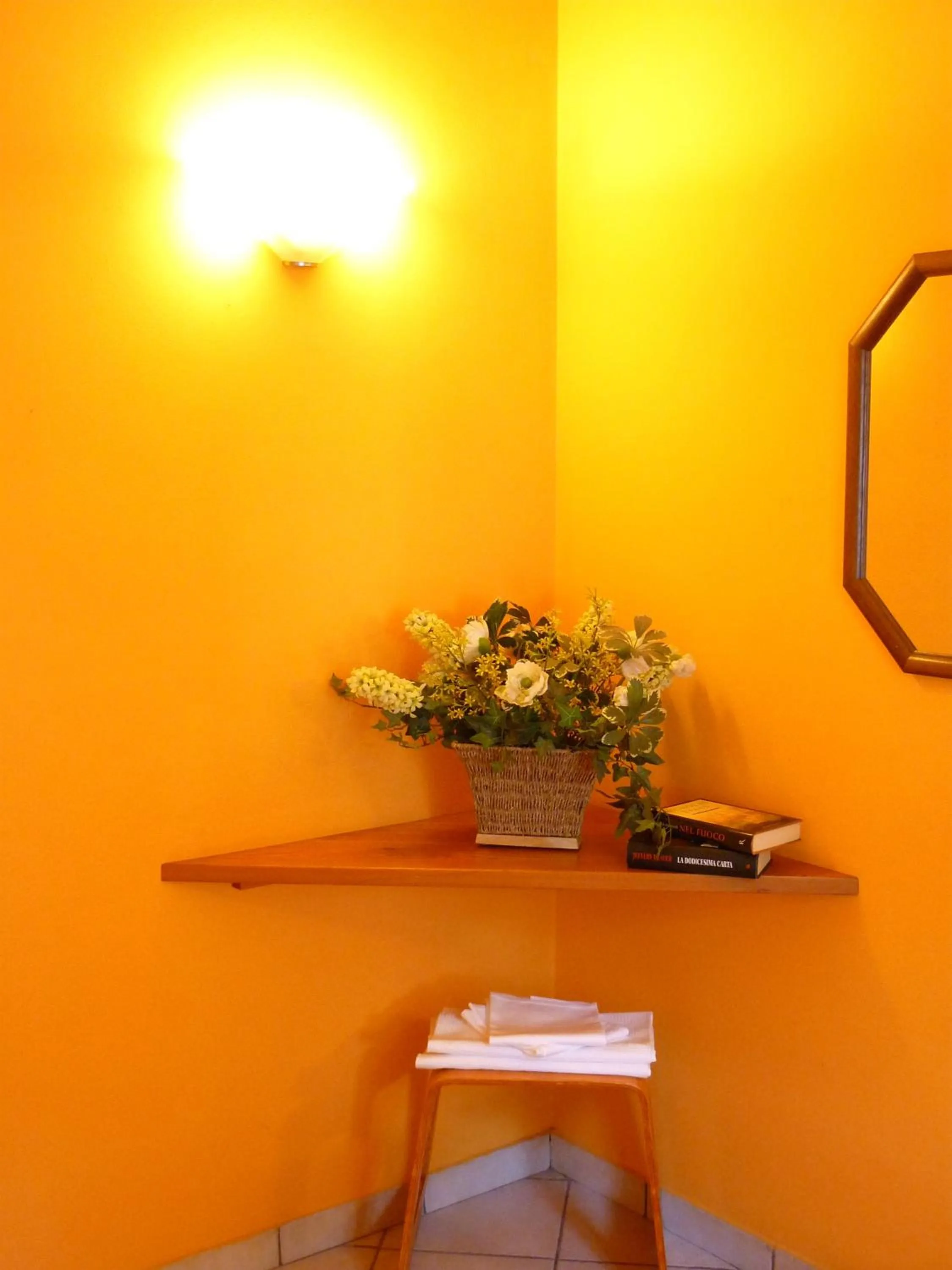 Decorative detail in Antica Corte