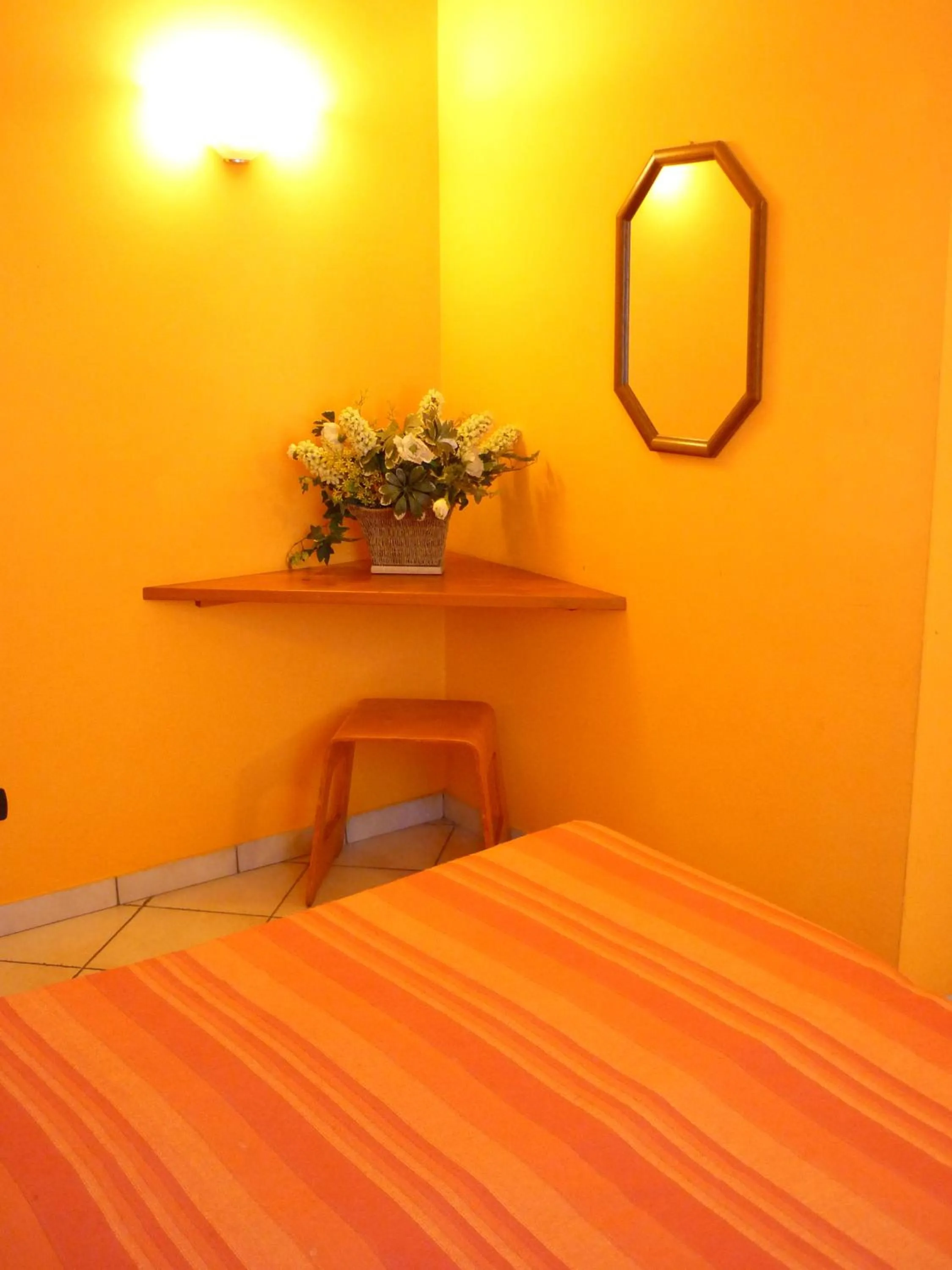 Decorative detail, Bed in Antica Corte