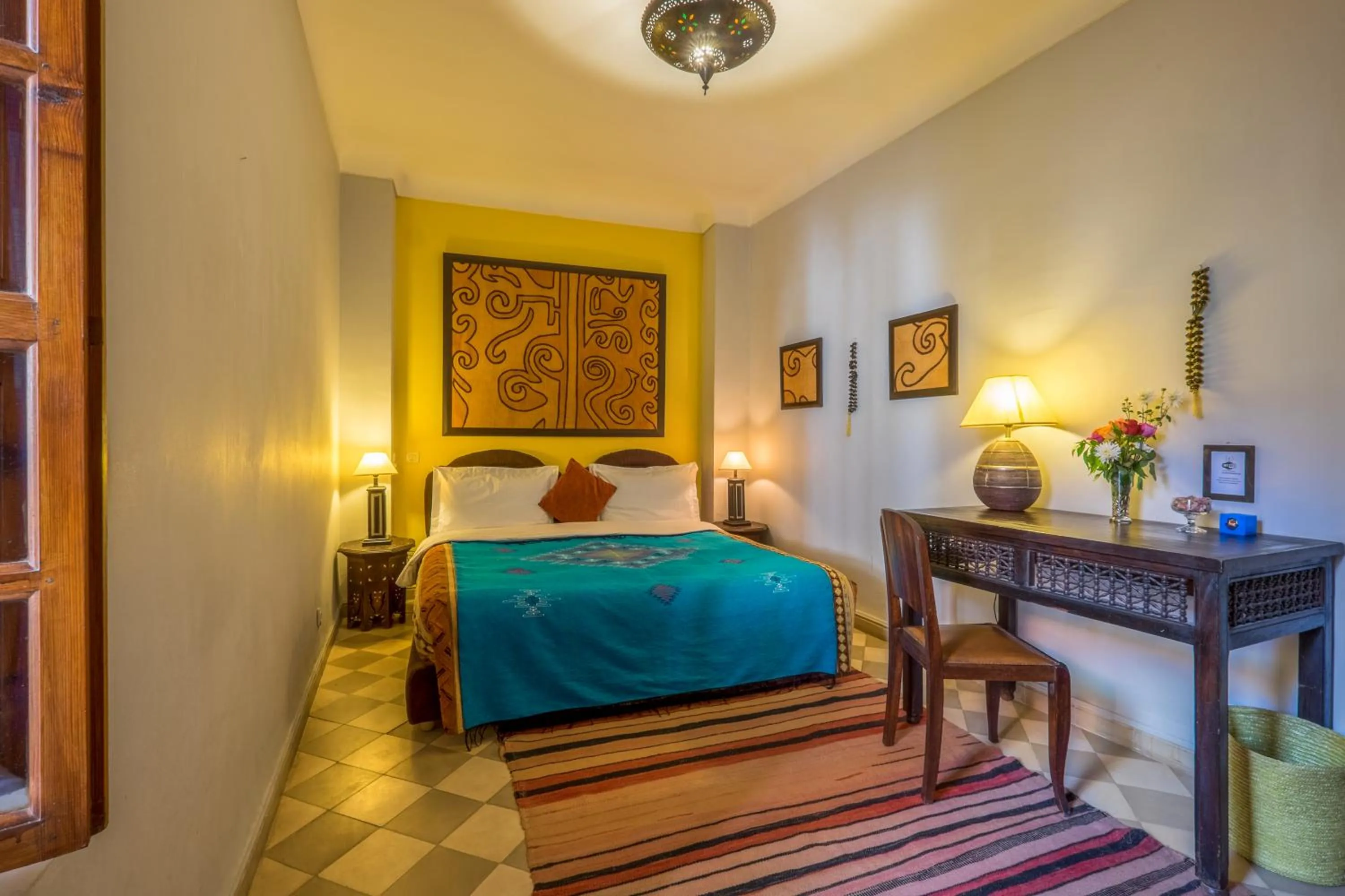 Photo of the whole room, Bed in Riad Sable Chaud