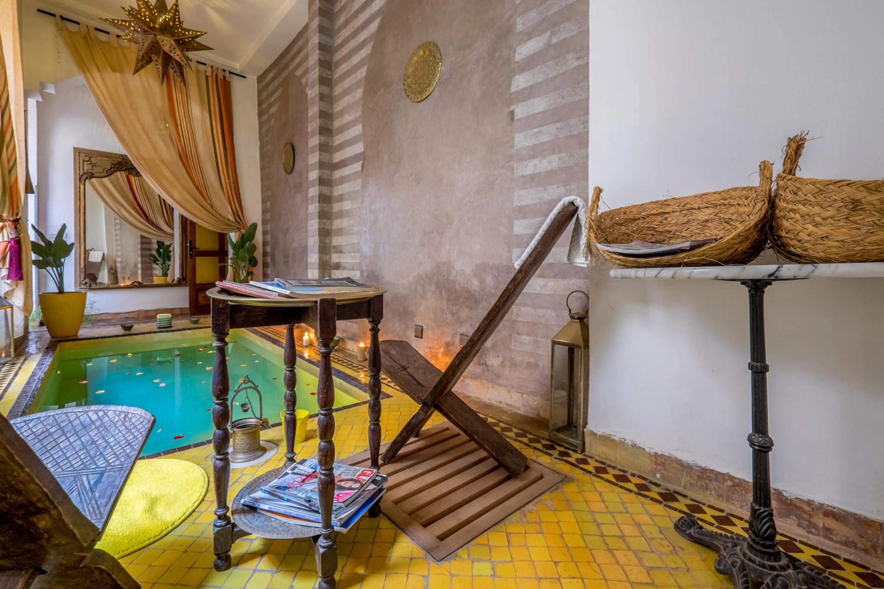 Swimming pool in Riad Sable Chaud