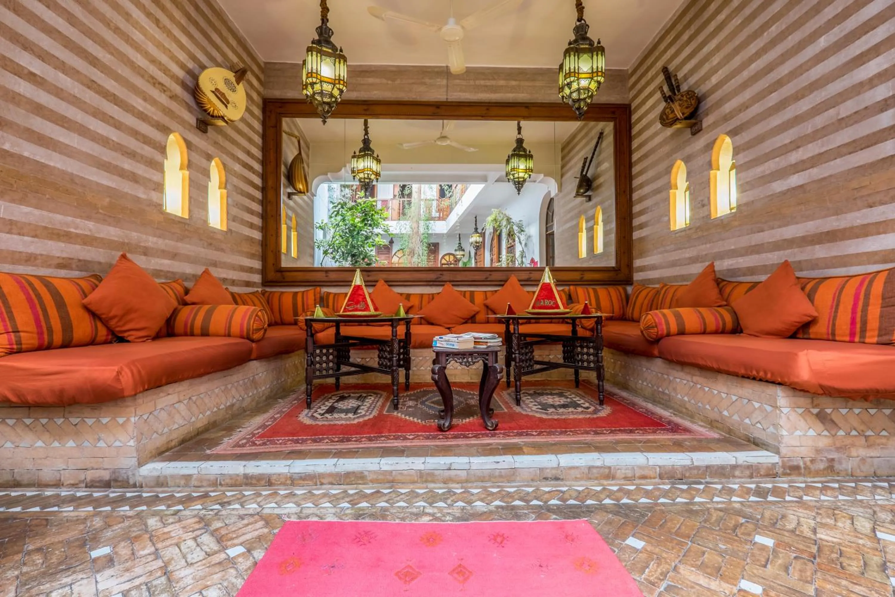 Seating area in Riad Sable Chaud