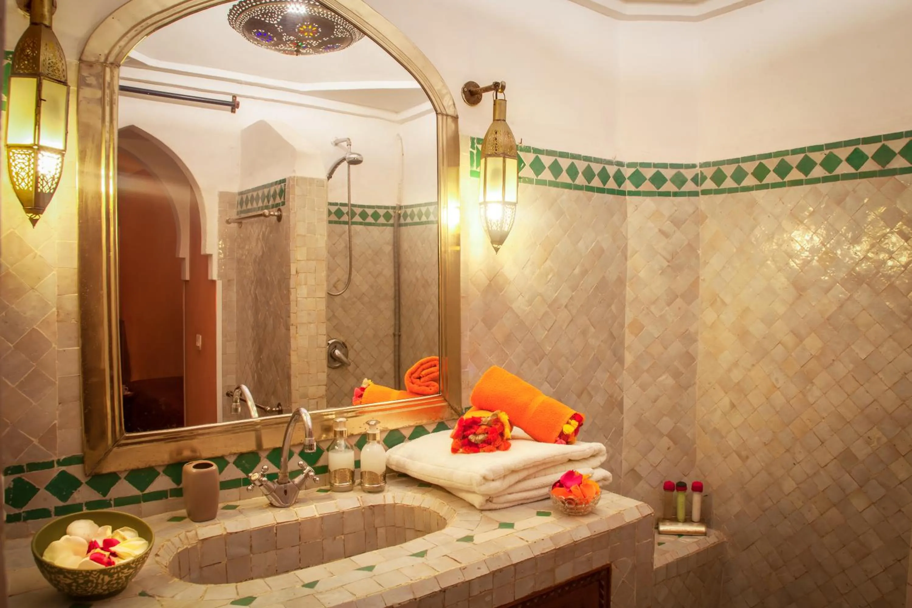 Bathroom in Riad Sable Chaud
