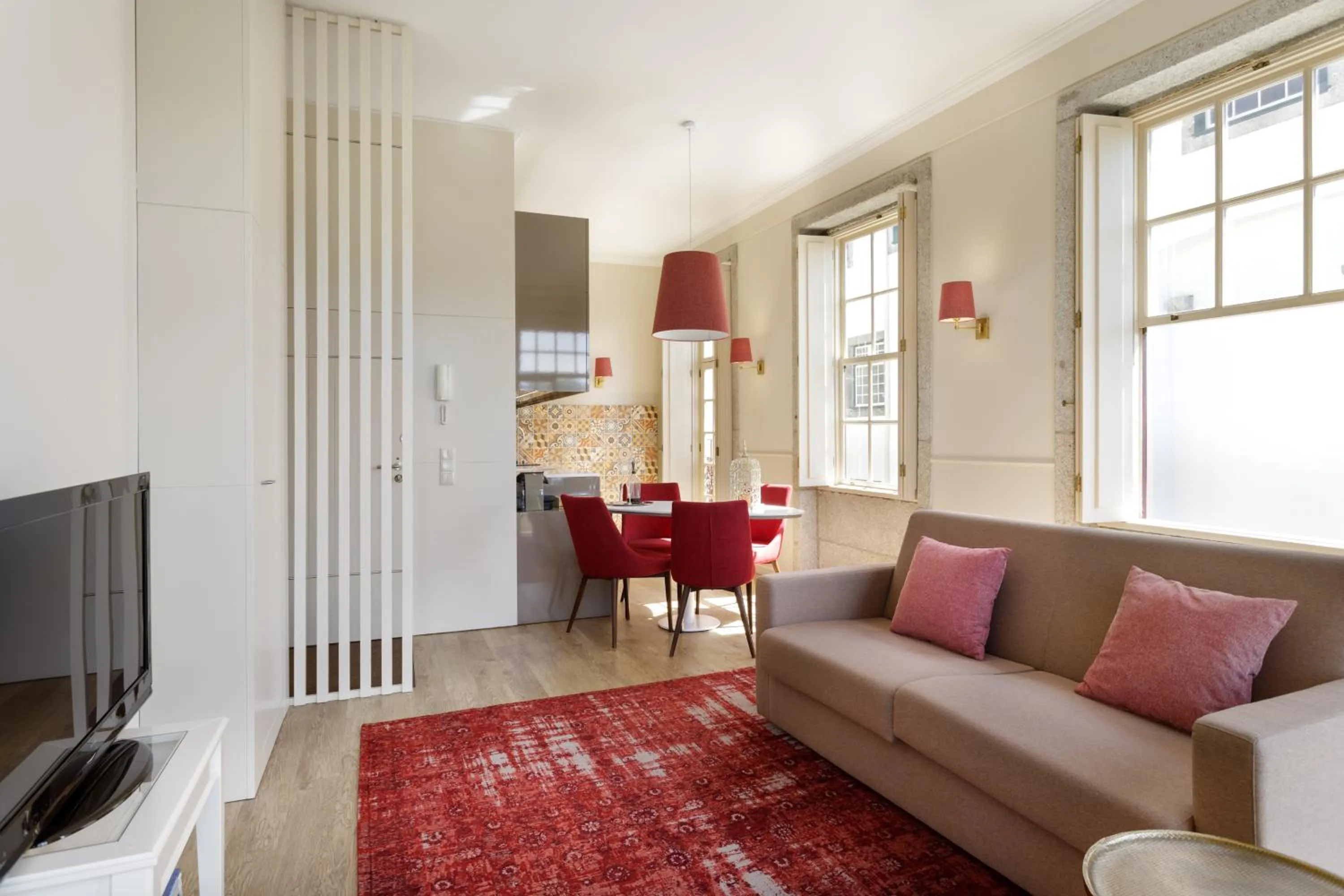 Living room in Oporto Home - River Front