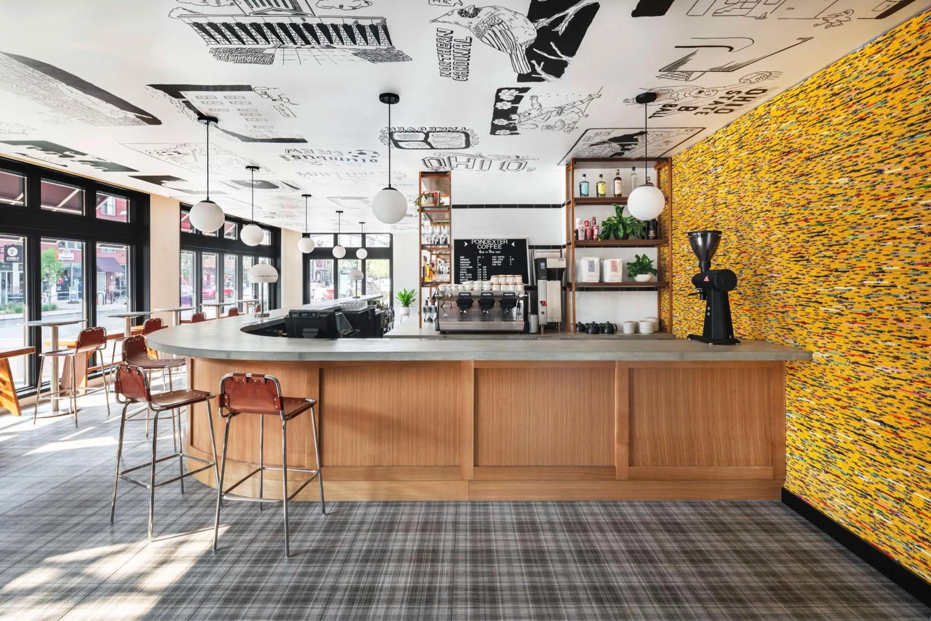 Lounge or bar in Graduate by Hilton Columbus