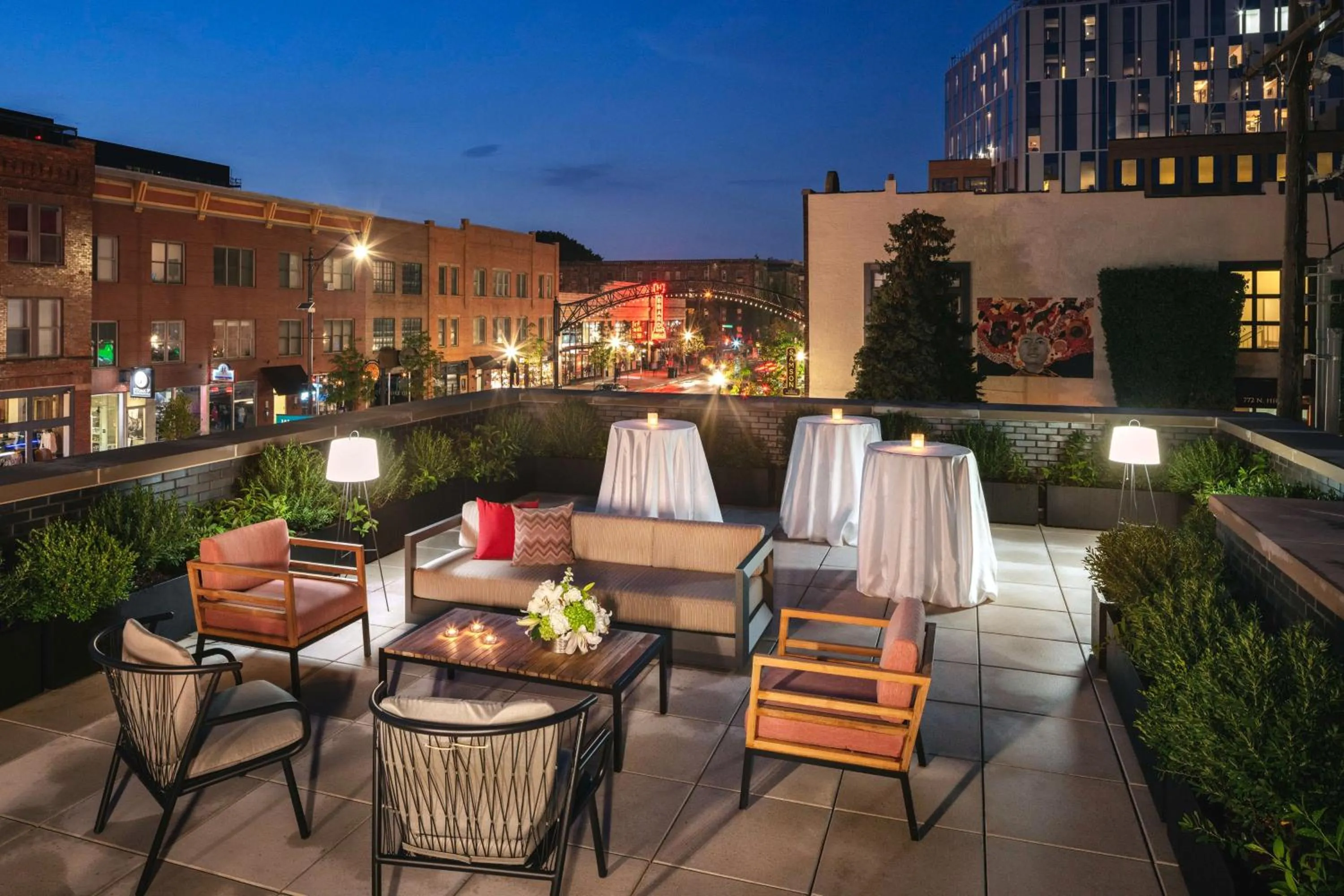 Patio in Graduate by Hilton Columbus