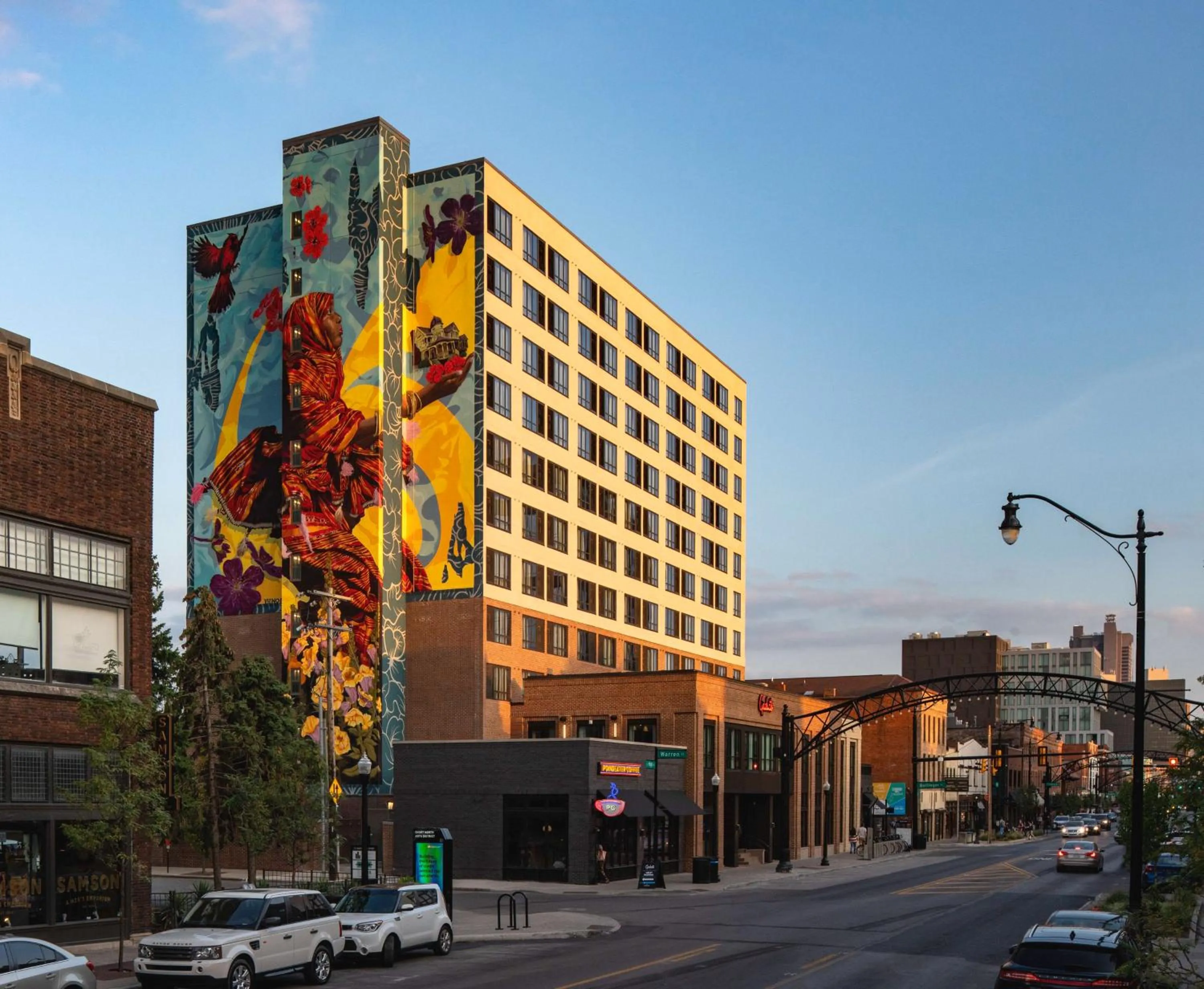 Property building in Graduate by Hilton Columbus