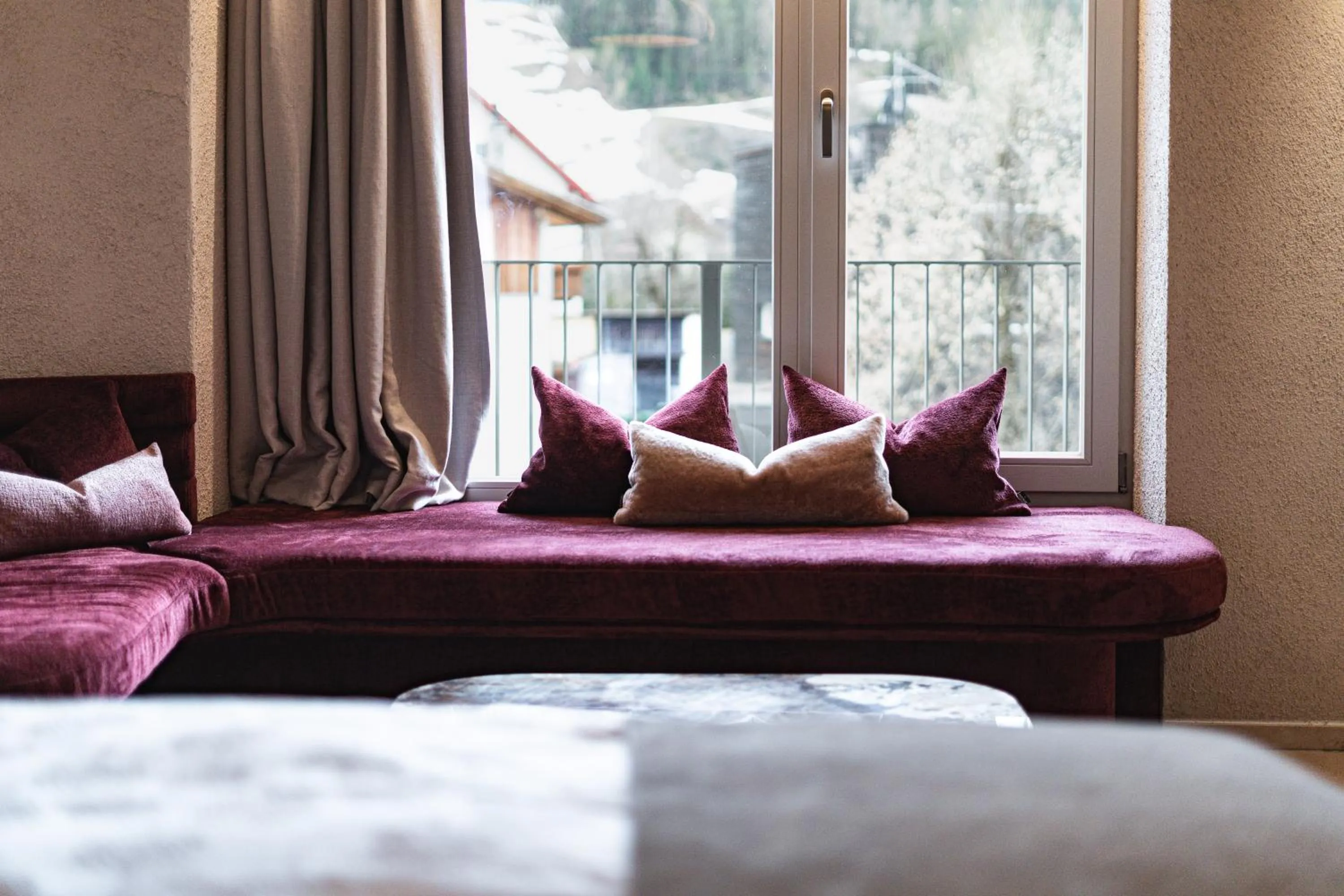 Living room, Bed in Wachtler Dolomite Apartments