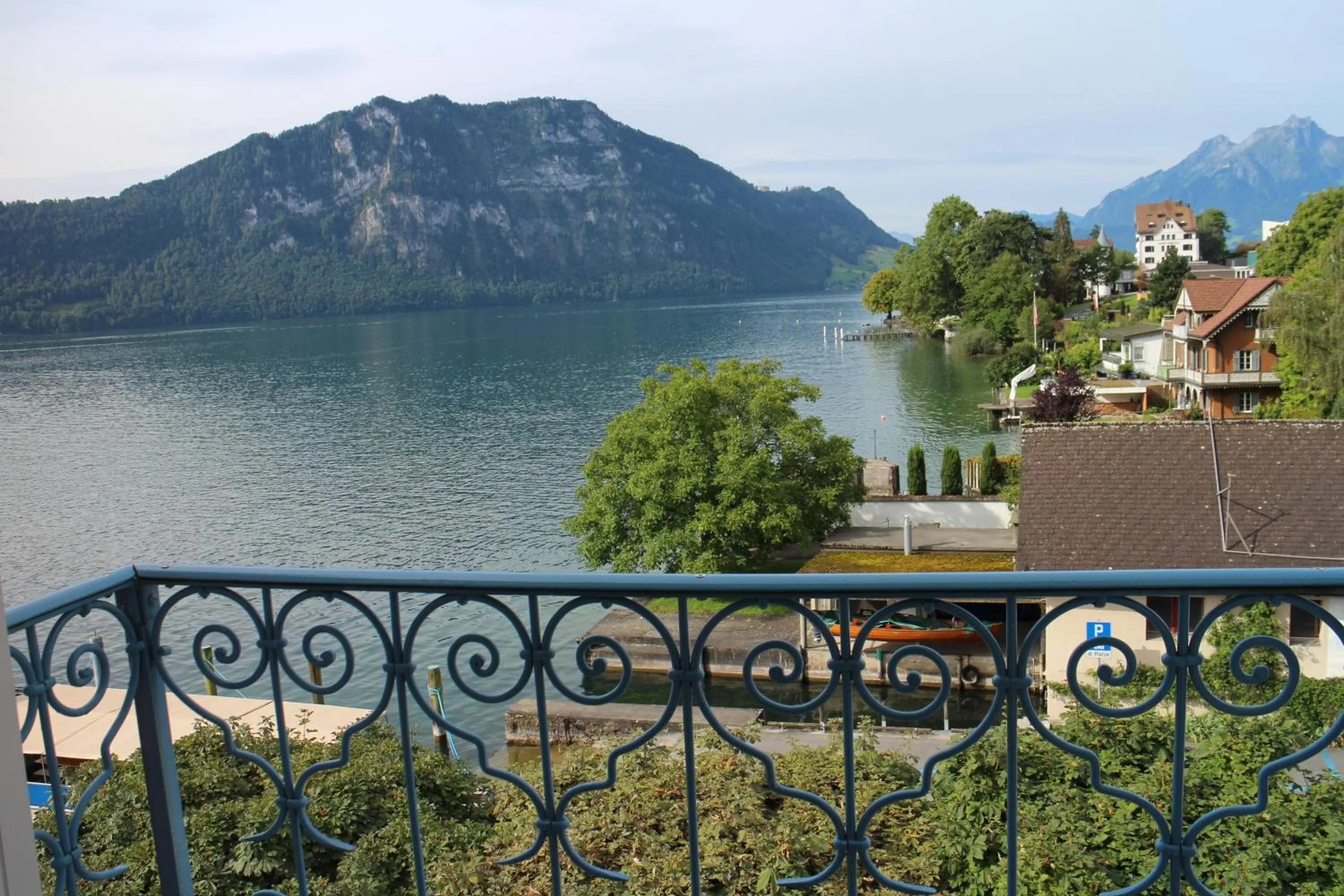 Lake view in Seminar-Hotel Rigi am See