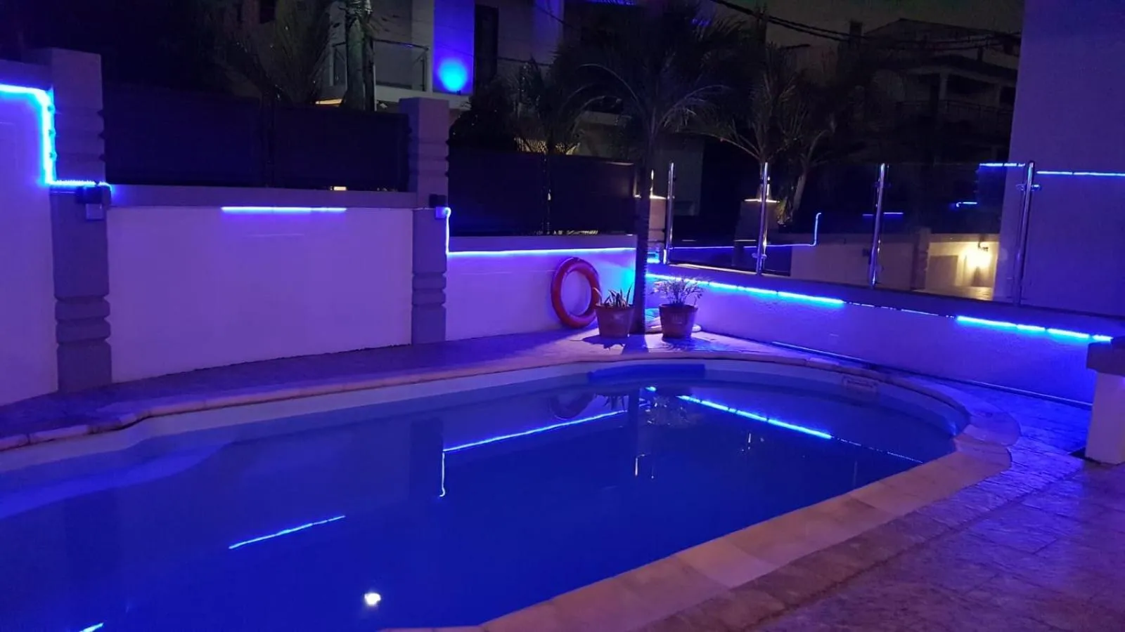 Swimming pool in Monalysa St Honore Apartment & Studios Grand Bay