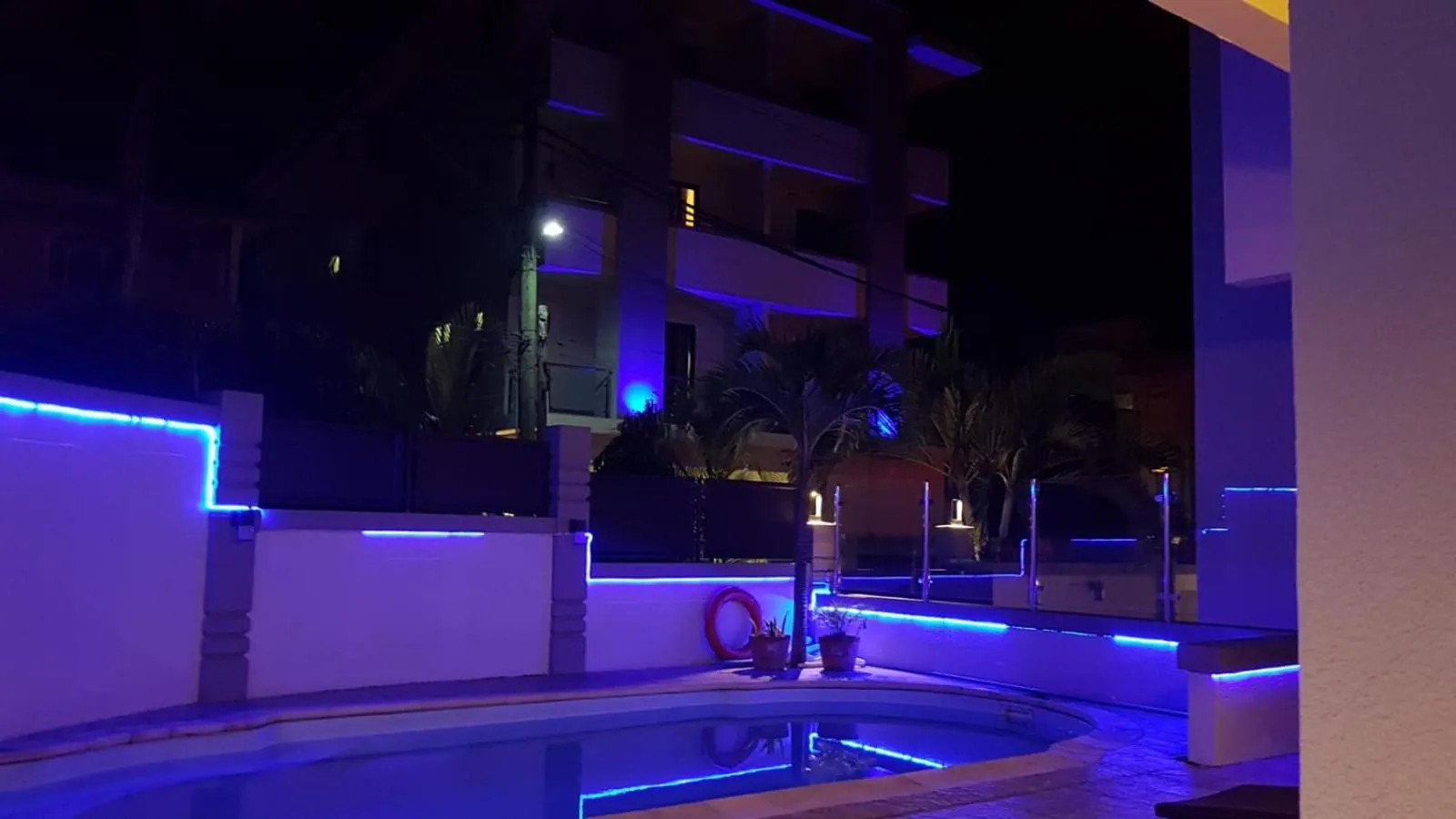 Swimming pool in Monalysa St Honore Apartment & Studios Grand Bay