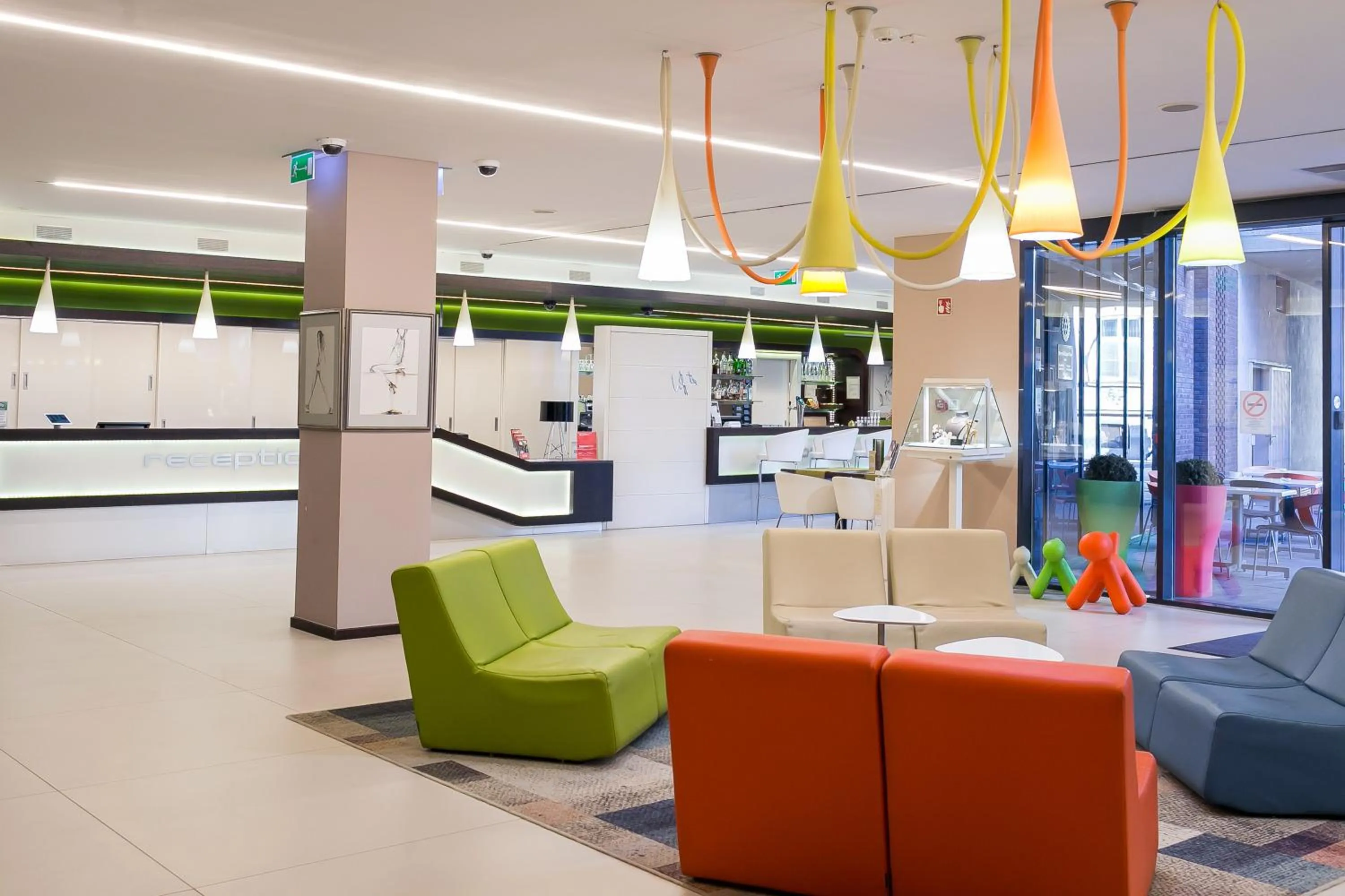 Lobby or reception in Art Hotel Szeged