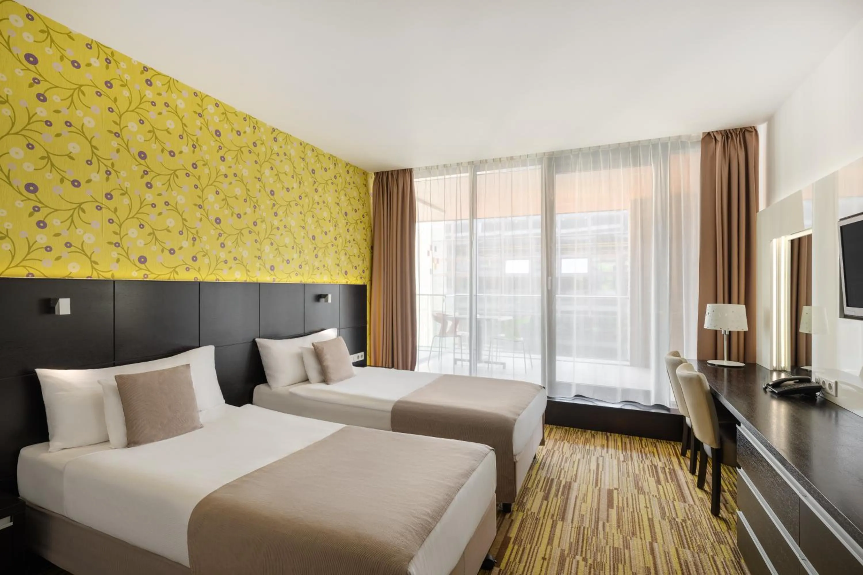 Bedroom, Bed in Art Hotel Szeged