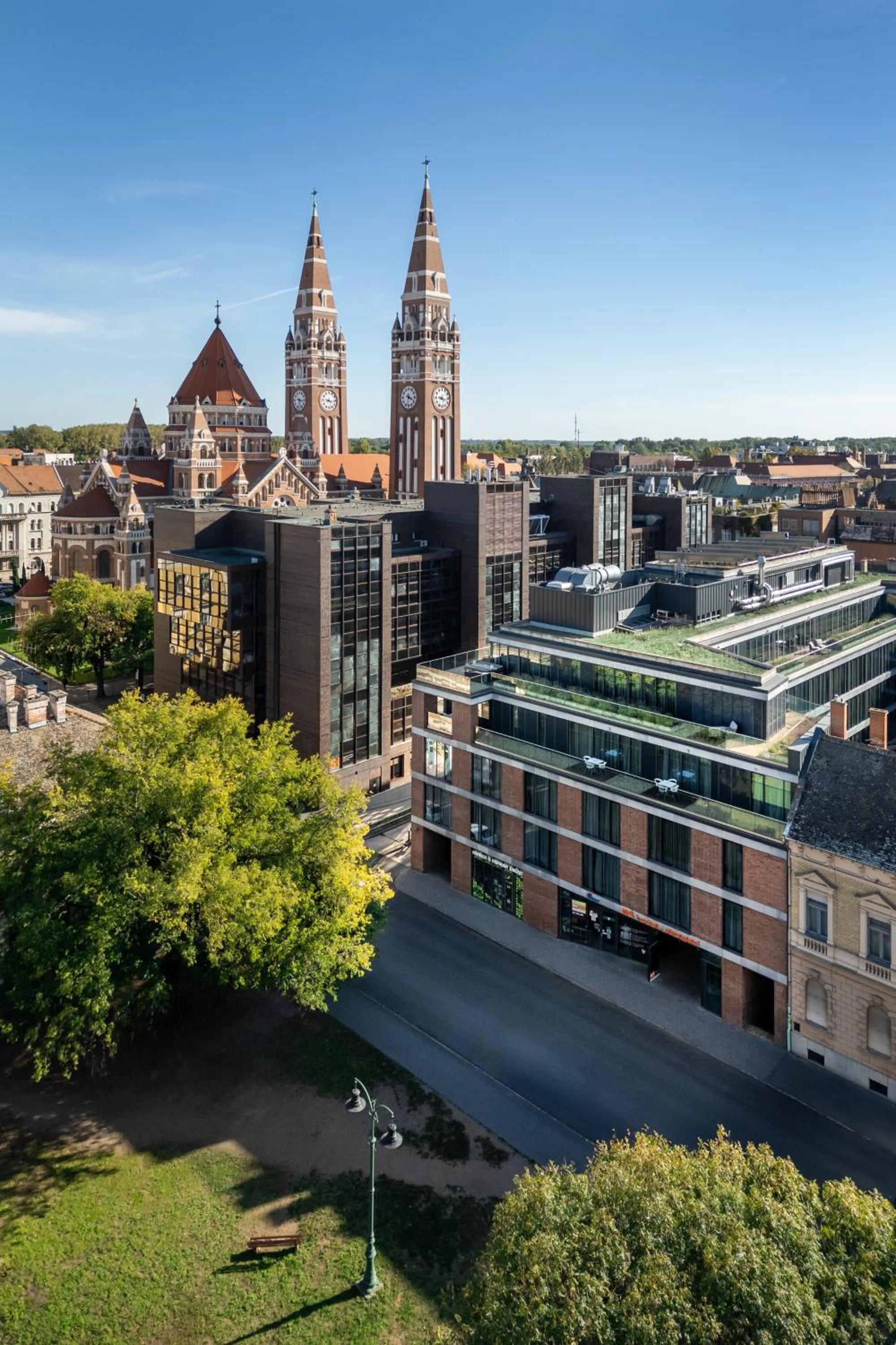 Area and facilities in Art Hotel Szeged