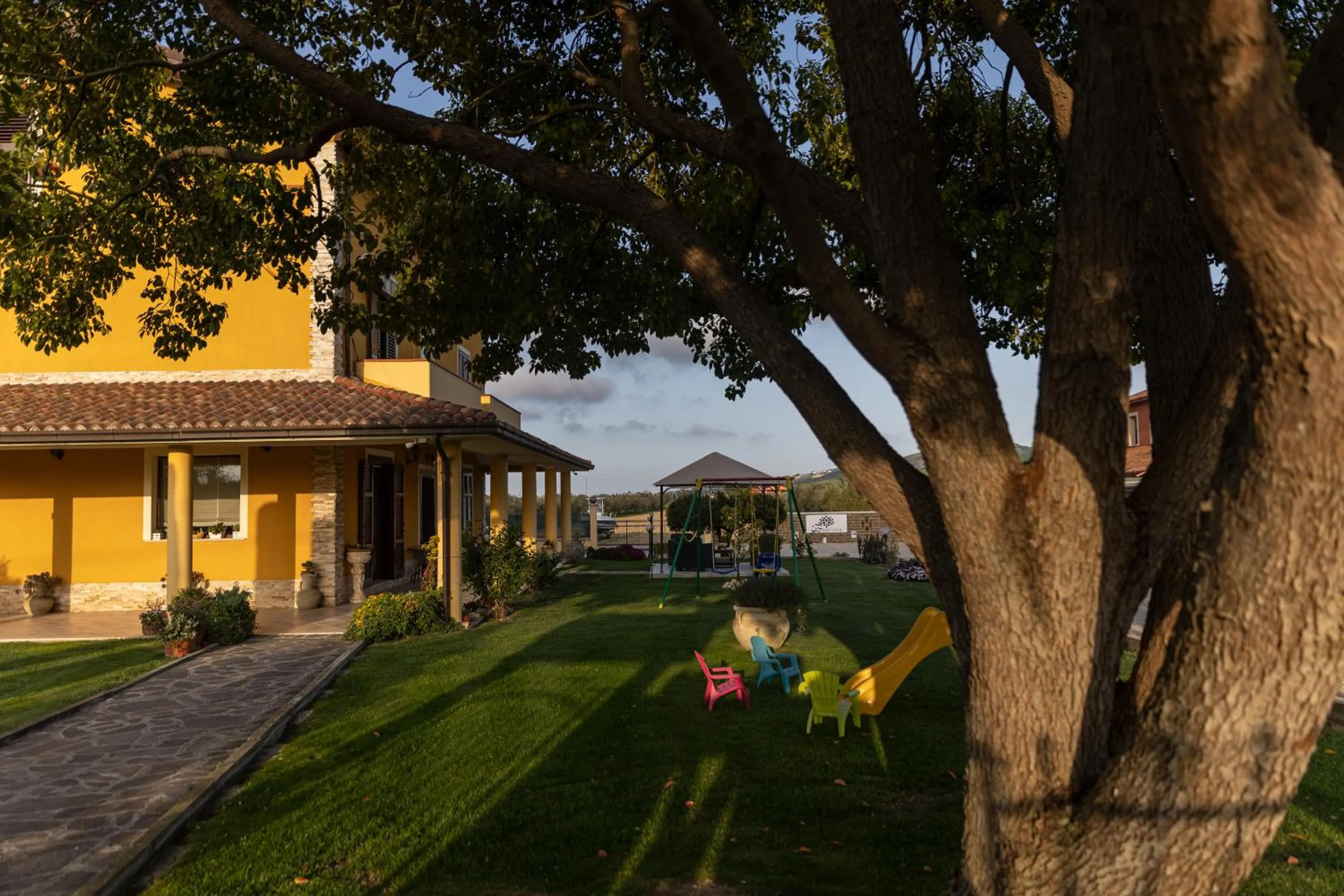 Garden in B&B La Canfora