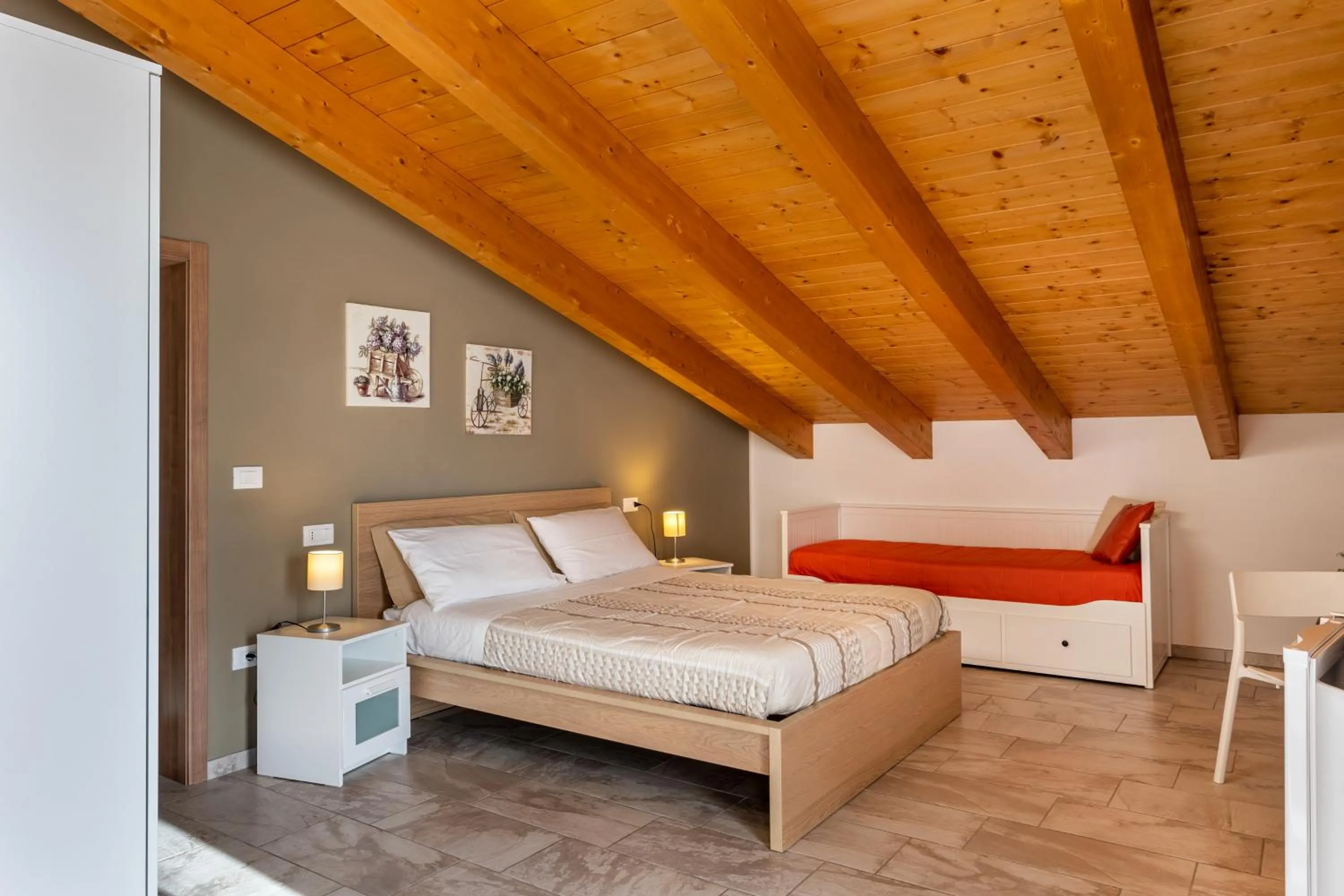 Bed in B&B La Canfora