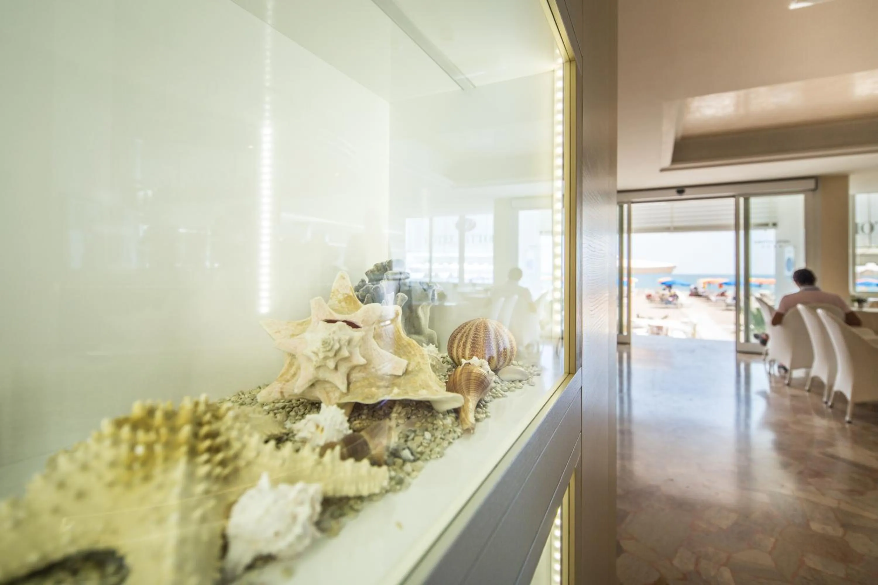 Lobby or reception in Hotel Vittoria